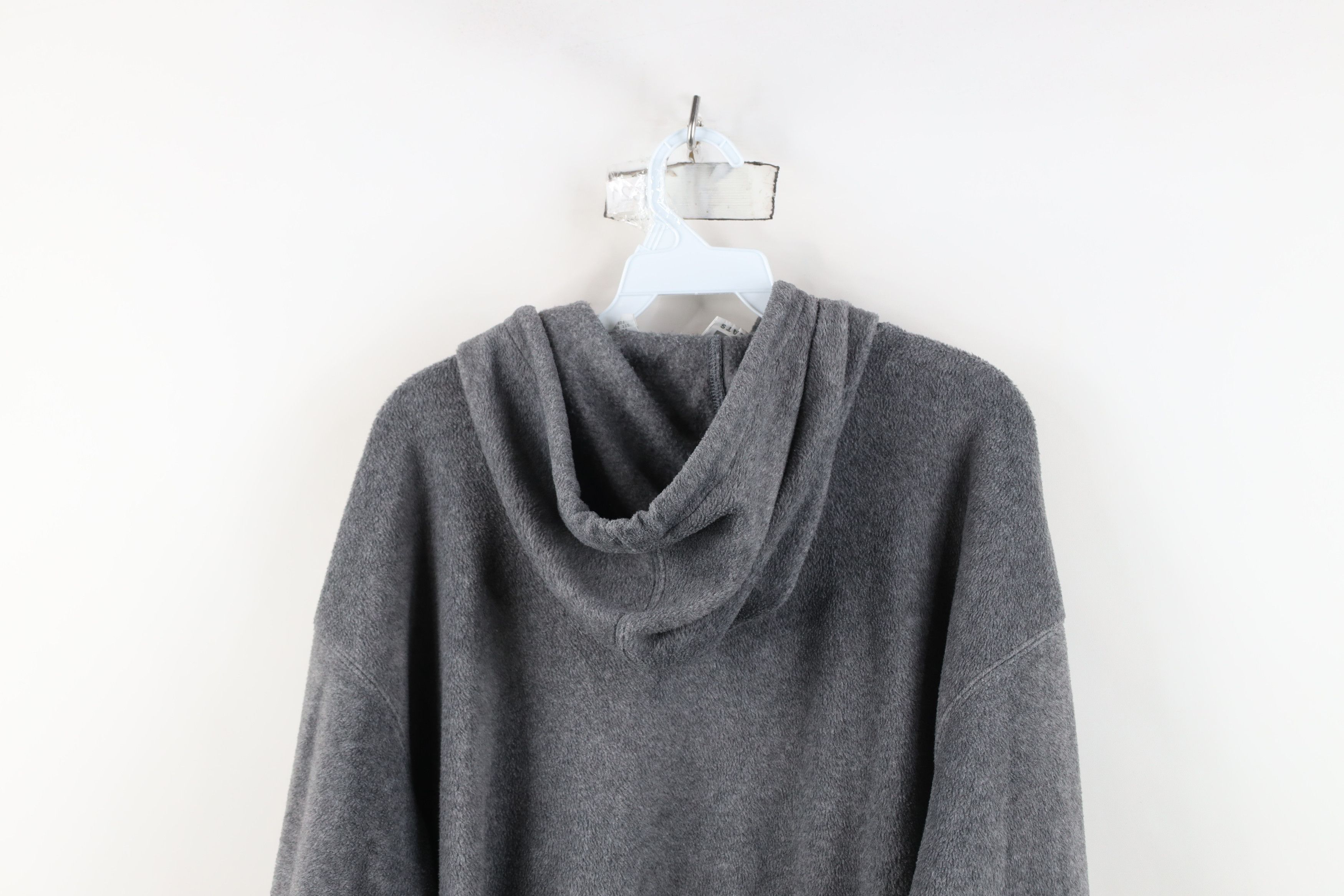 Gap Vintage 90s Gap Athletic Baggy Fleece Hoodie Sweatshirt Size US L / EU 52-54 / 3 - 13 Thumbnail