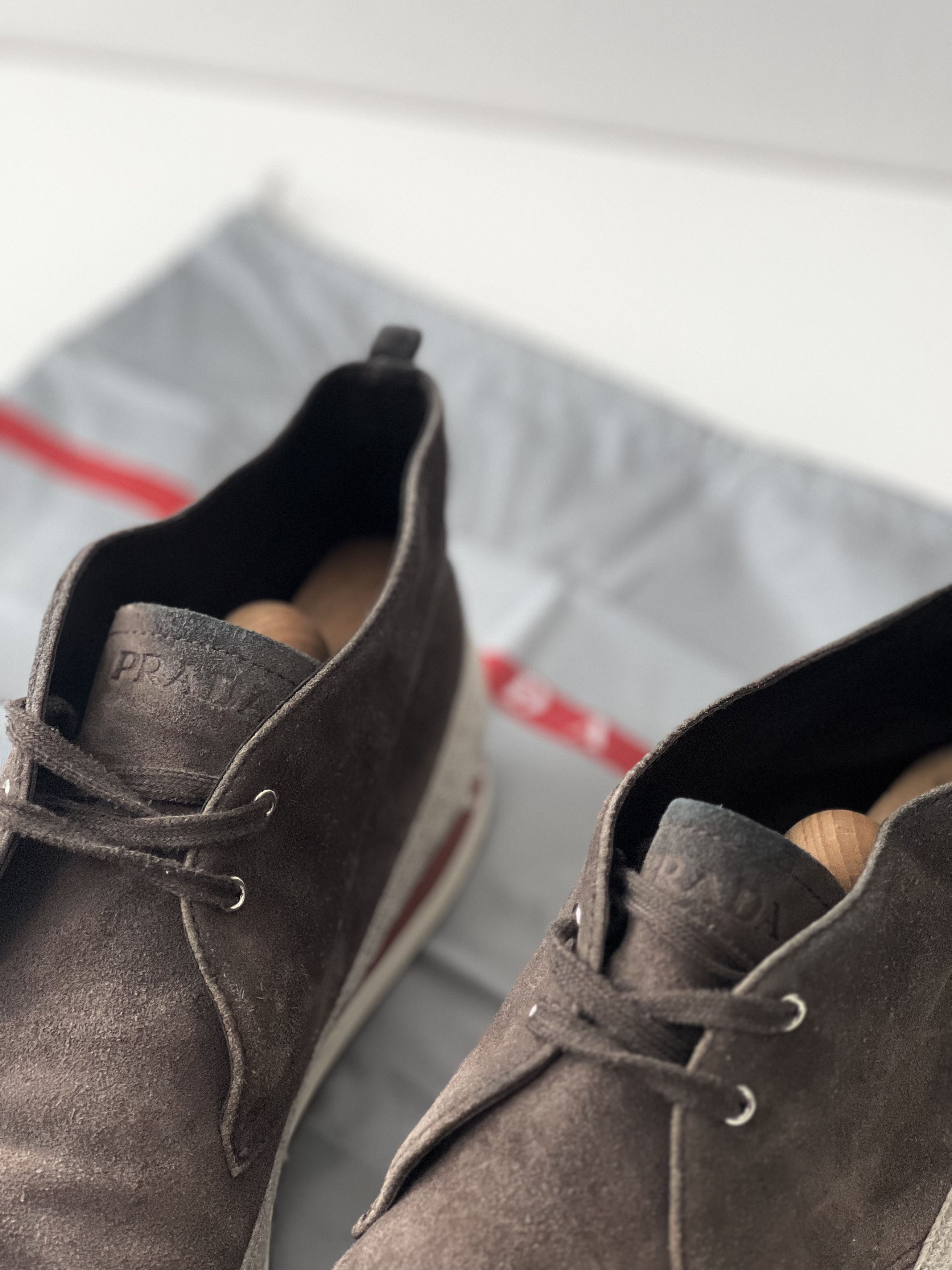 Prada PRADA suede boots Size US 10.5 / EU 43-44 - 5 Thumbnail