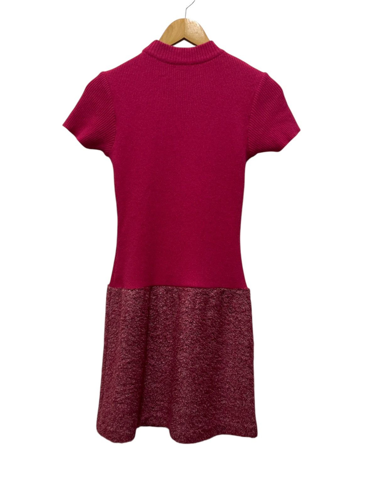 Balenciaga Balenciaga Paris La Mode Mohair Knitwear Dress Pink Size 38 Size XS / US 0-2 / IT 36-38 - 2 Thumbnail