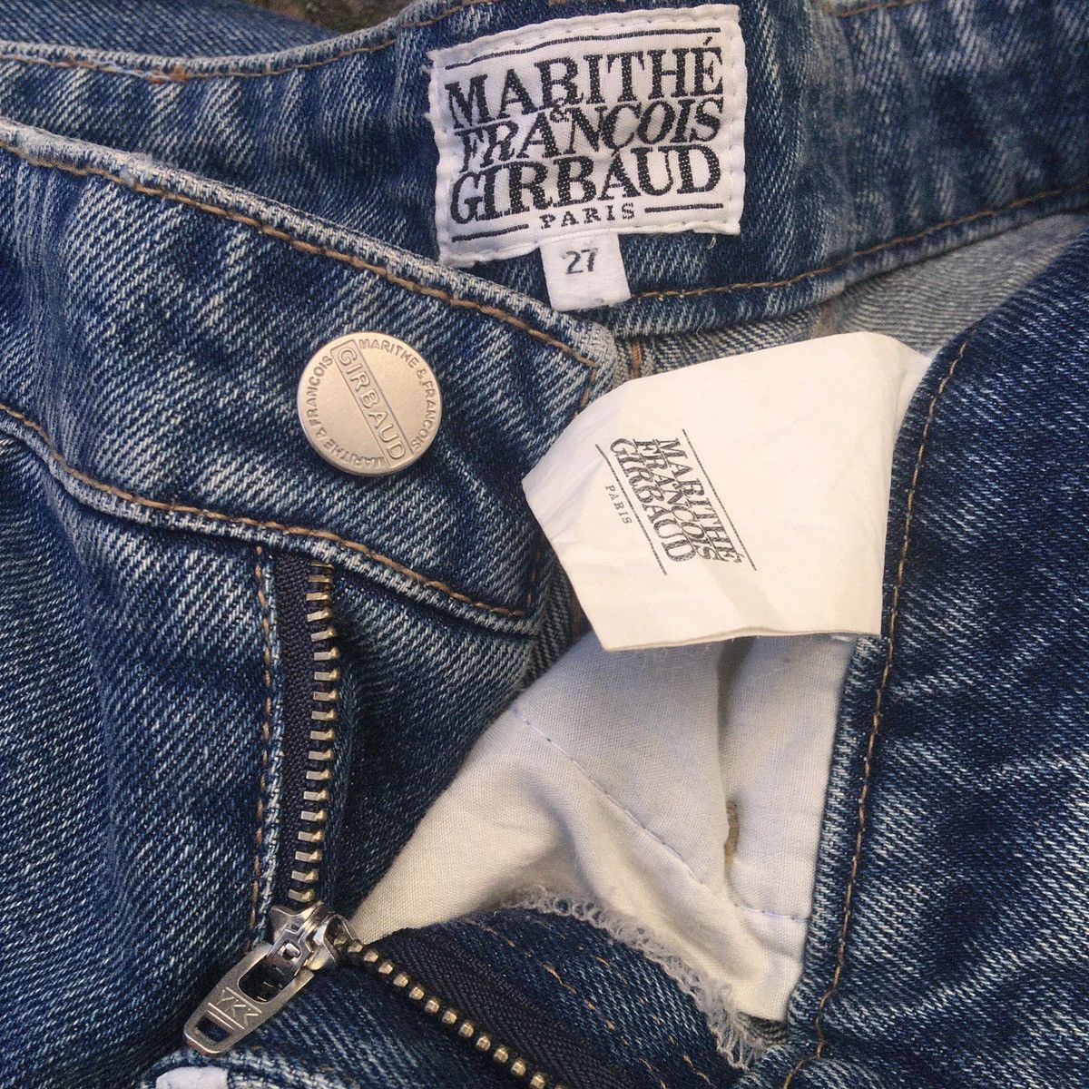 Marithe + Francois Girbaud MFG Distressed baggy jeans 27 Size US 27 - 7 Thumbnail