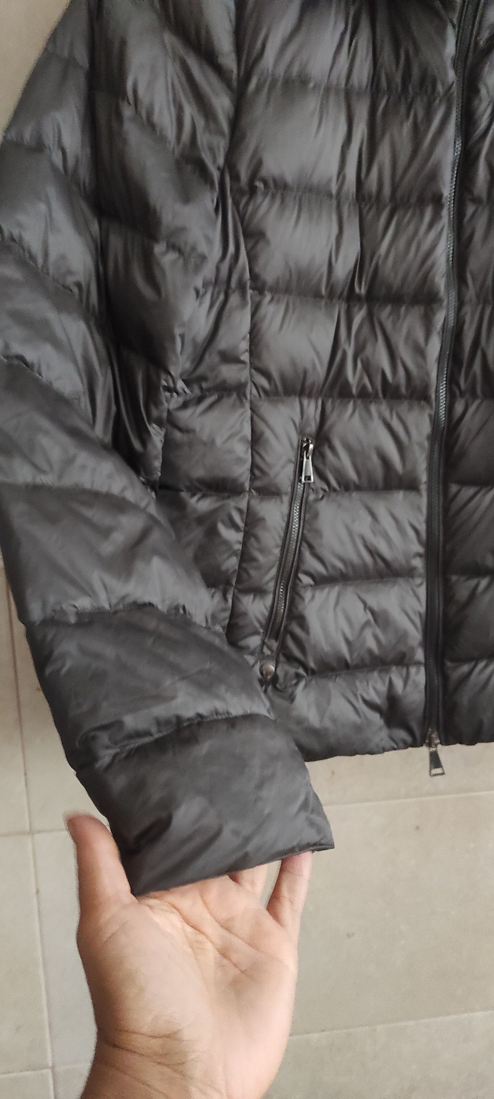Massimo Dutti Massimo Dutti Women's Padded Puffer Duck Down Jacket Size L / US 10 / IT 46 - 4 Thumbnail