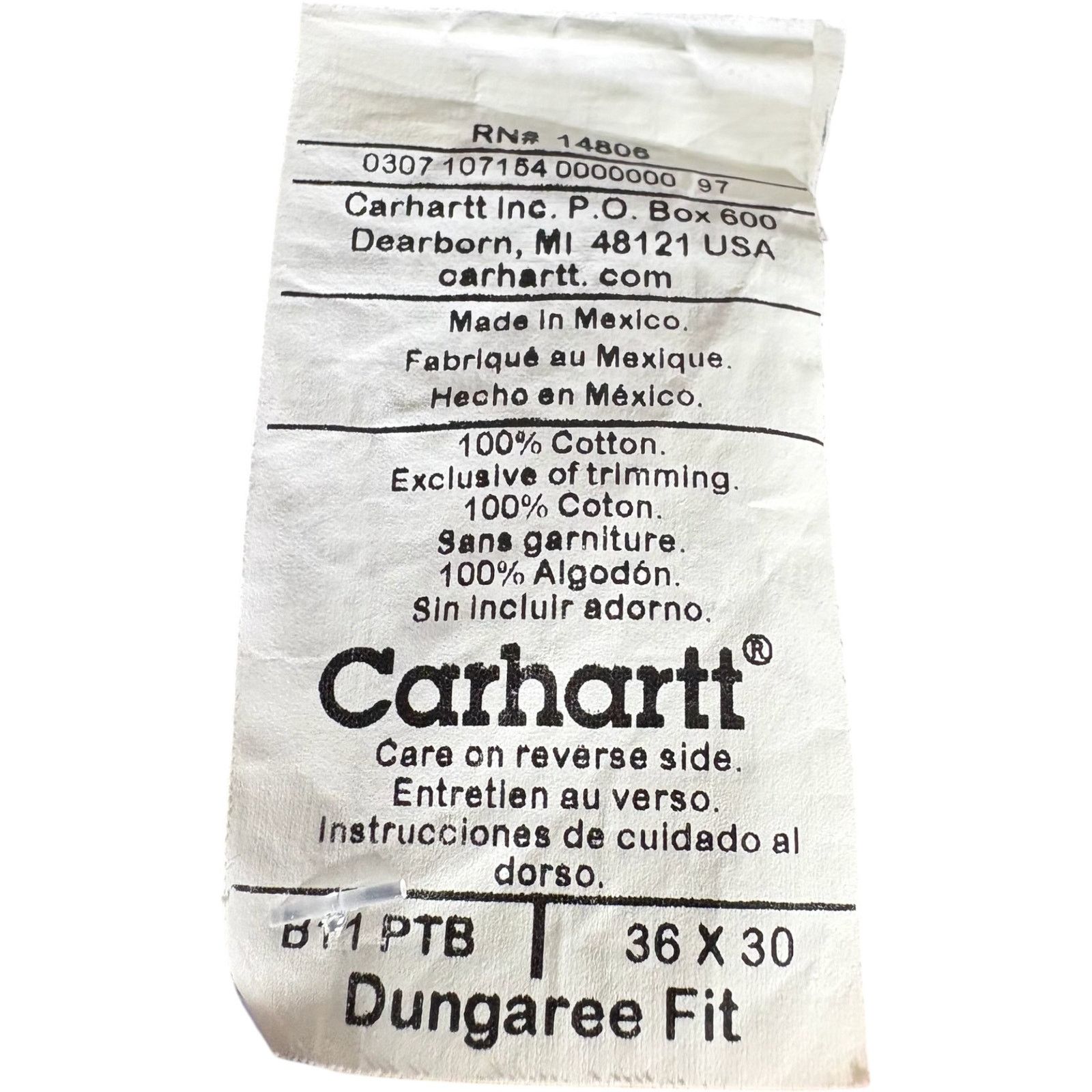 Carhartt Vintage Carhartt Carpenter Pants 36x31 Size US 36 / EU 52 - 7 Thumbnail