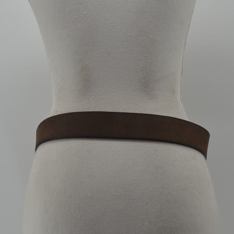 Other American Bison Brown Leather Belt Durable Mens Classic Sz 32 Size 32 - 8 Thumbnail