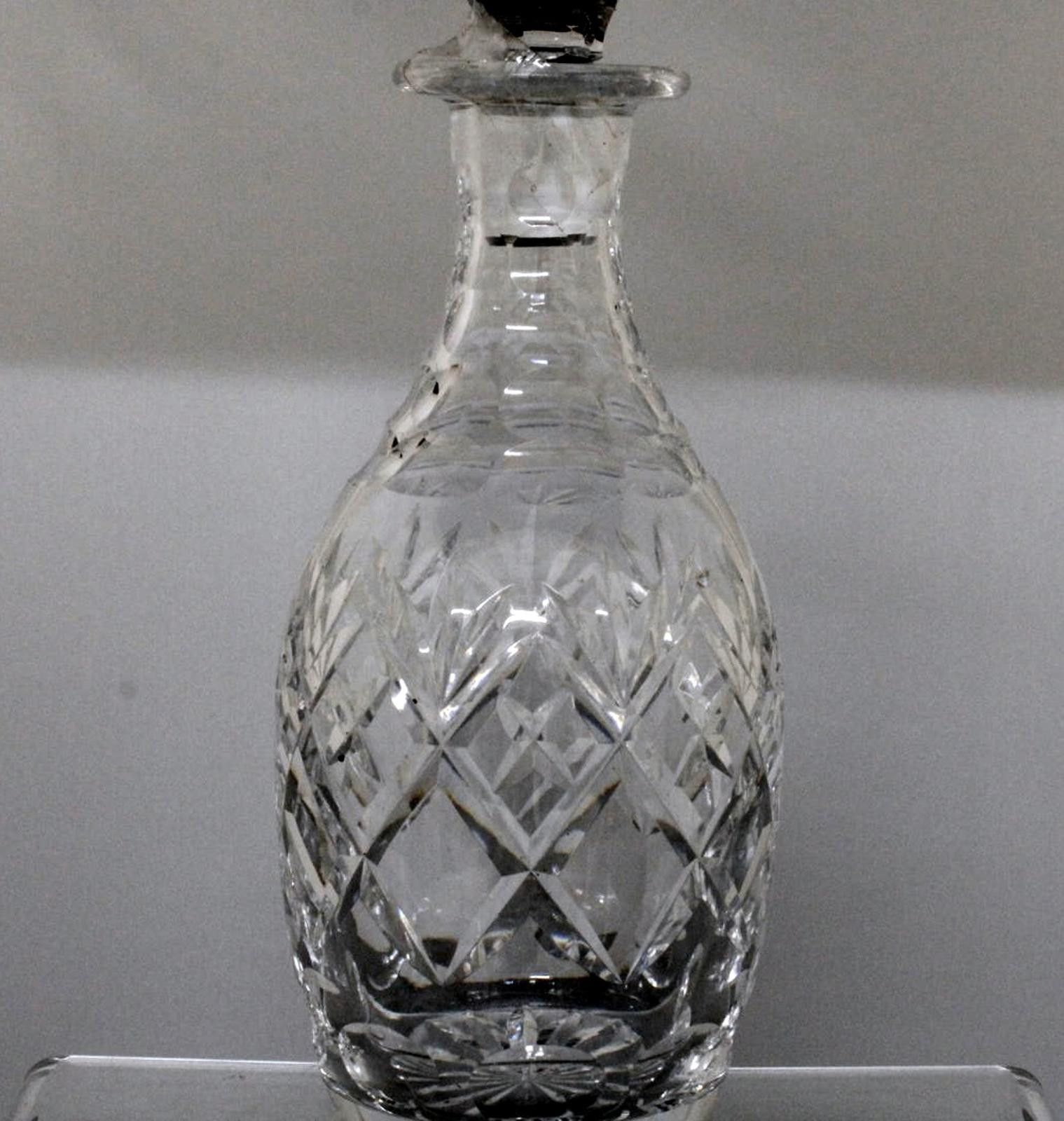 Unknown London Royal Daulton Crystal Georgian Cut Glass Decanter Size ONE SIZE - 3 Thumbnail