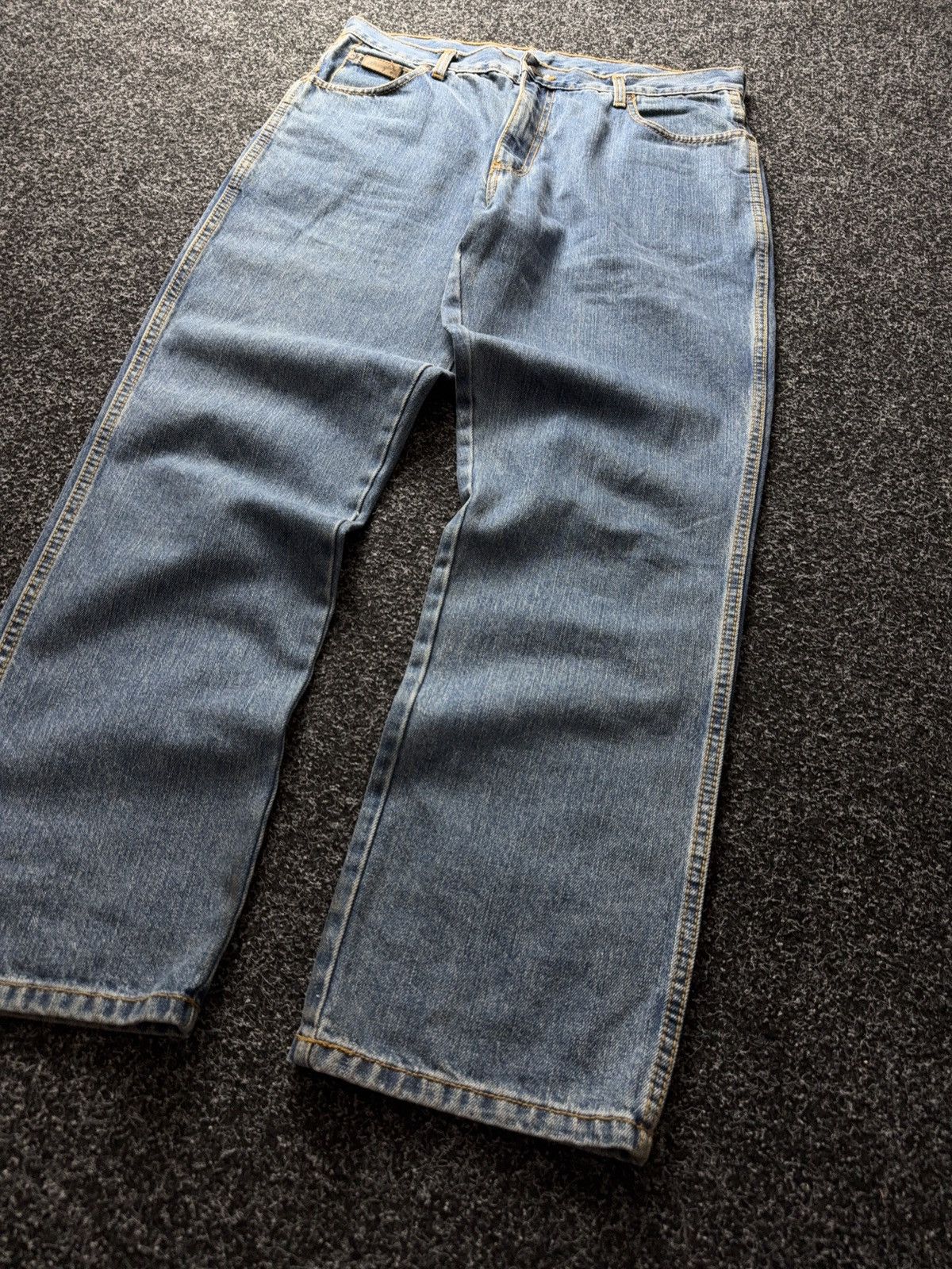 Wrangler Western 00s Wrangler Texas Jeans Straight Fit Vintage Denim Size US 36 / EU 52 - 2 Thumbnail