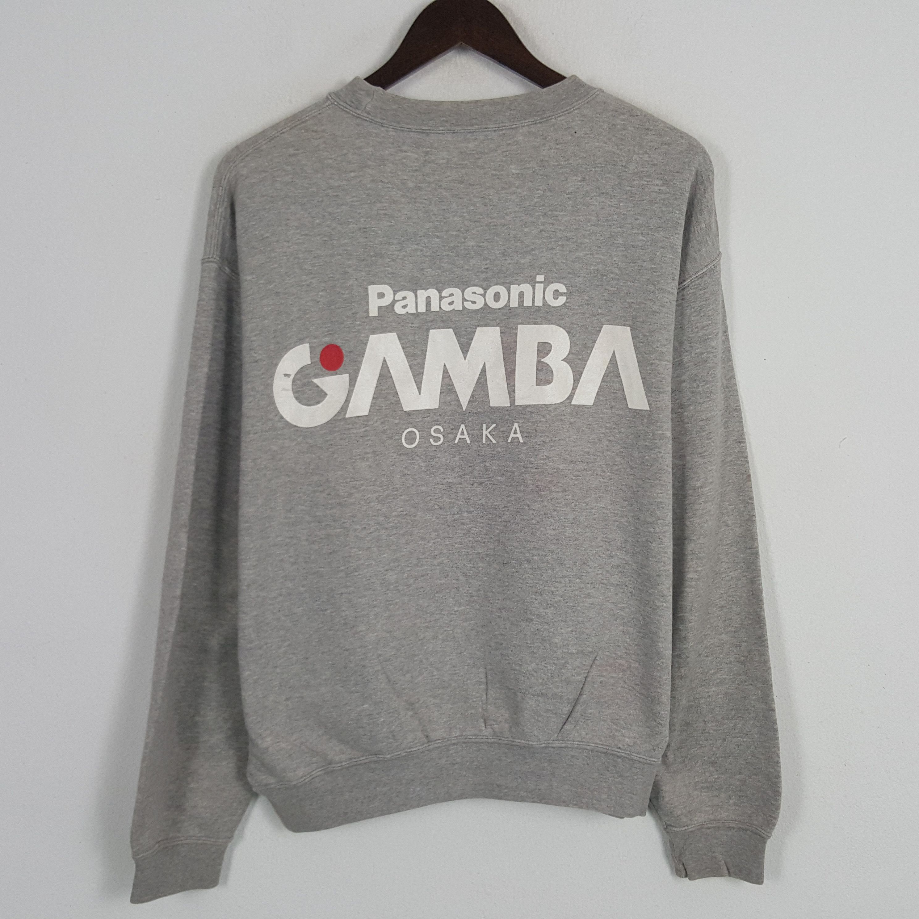 Vintage Vintage Panasonic Gamba Osaka Sweatshirt Size US L / EU 52-54 / 3 - 1 Thumbnail