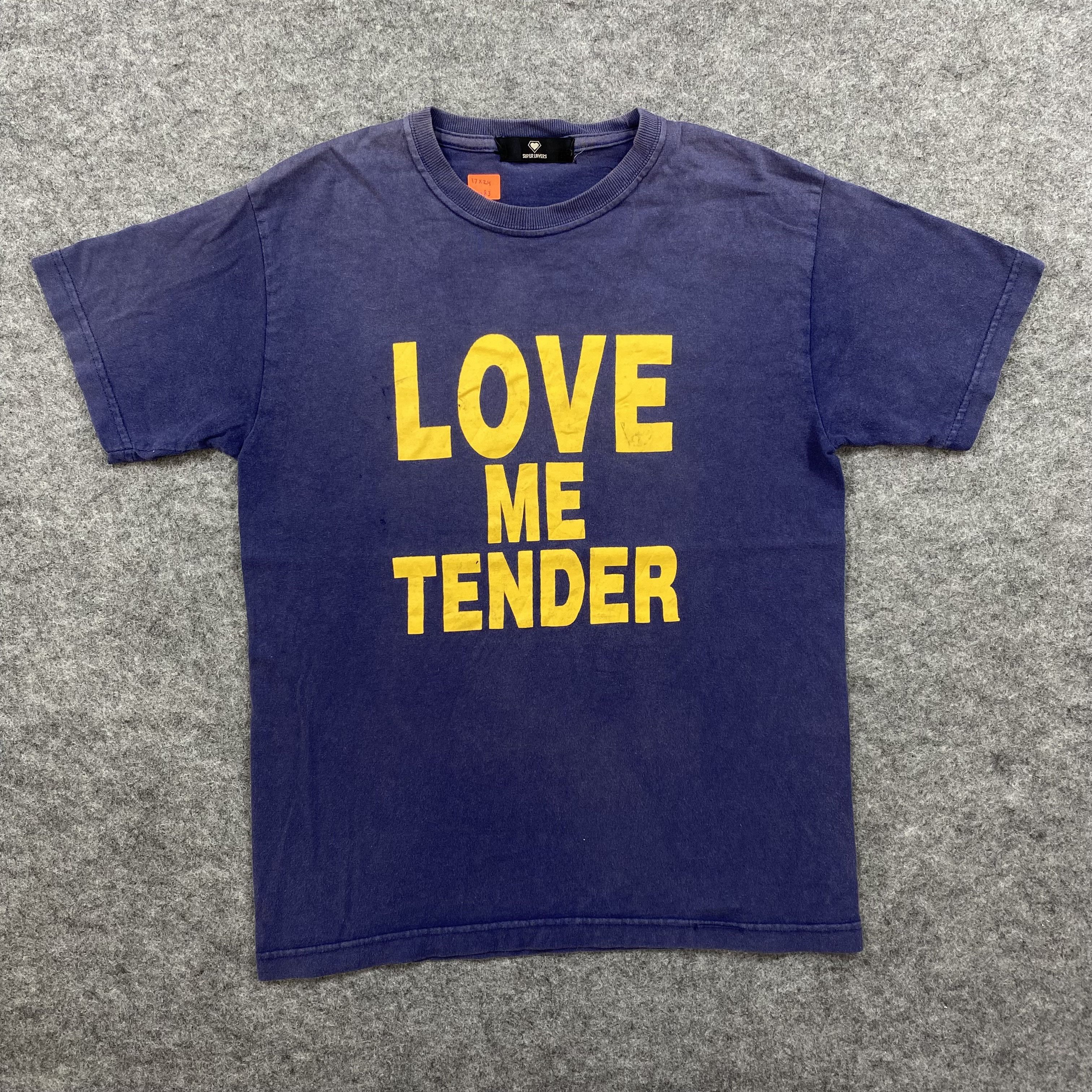 Super Lovers Super Lover Love me tender Tshirt-M083 Size US S / EU 44-46 / 1 - 1 Thumbnail