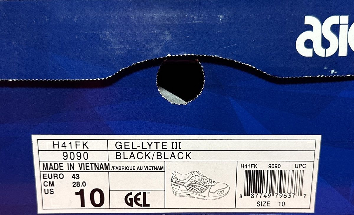 Asics Size 10 - Asics Solefly x Gel Lyte 3 Night Haven Size US 10 / EU 43 - 8 Thumbnail