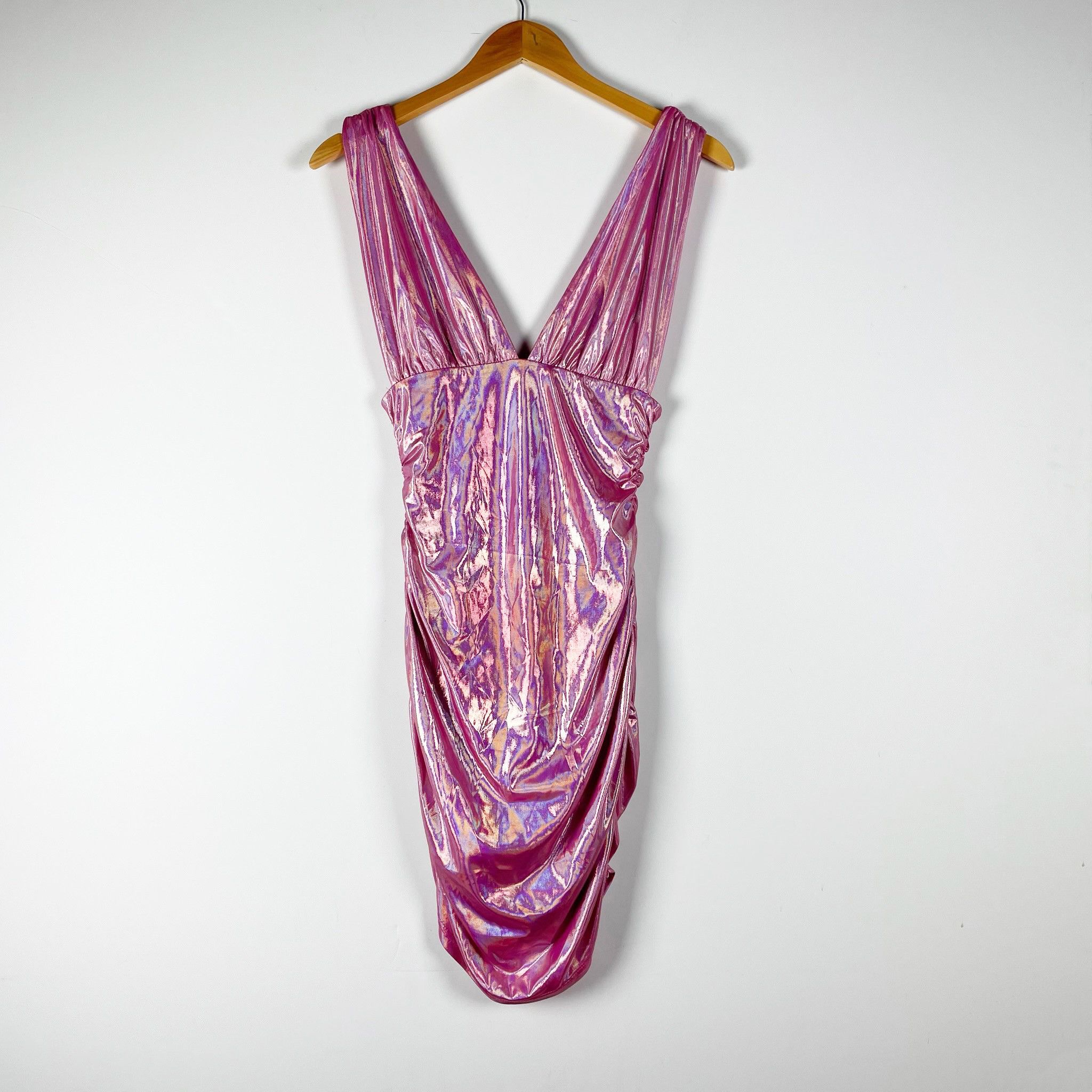 superdown Superdown Kerrie Deep V Neck Pink Size S / US 4 / IT 40 - 1 Thumbnail