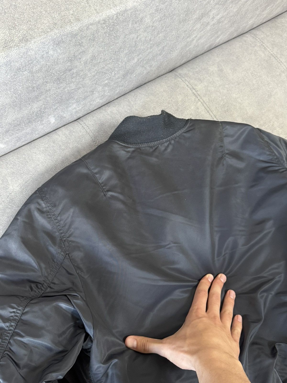 Alpha Industries × Vintage Vintage Alpha Industries MA-1 flyers bomber jacket military Size US S / EU 44-46 / 1 - 12 Thumbnail