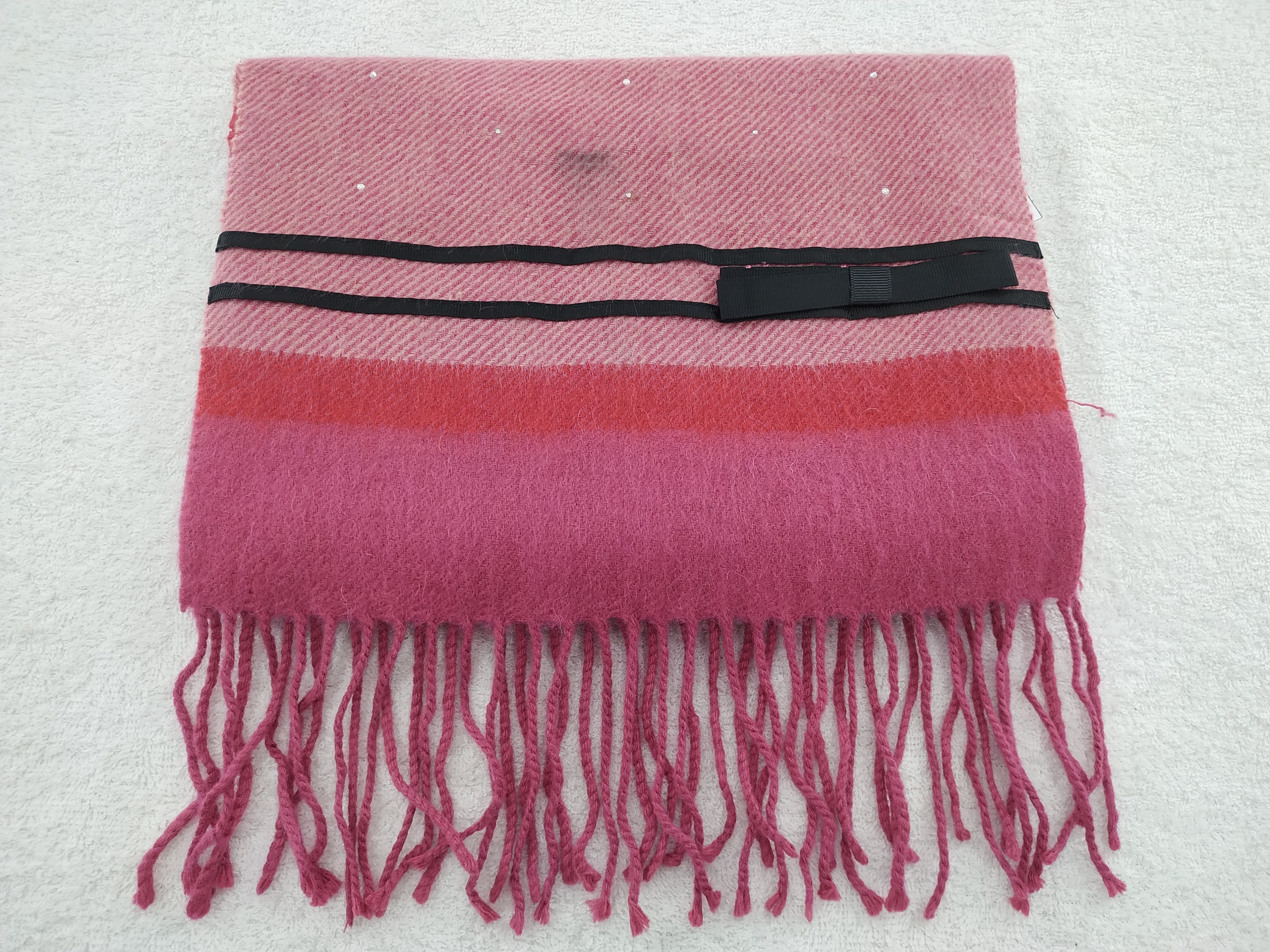 Lanvin Vintage Lanvin Scarf/Muffler/Neckwear MF418 Size ONE SIZE - 3 Thumbnail