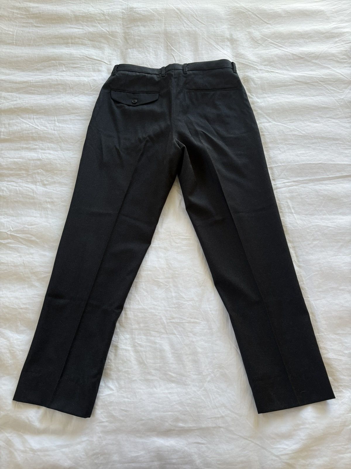 Jil Sander × Uniqlo +J wool pants - dark gray Size US 31 - 3 Thumbnail