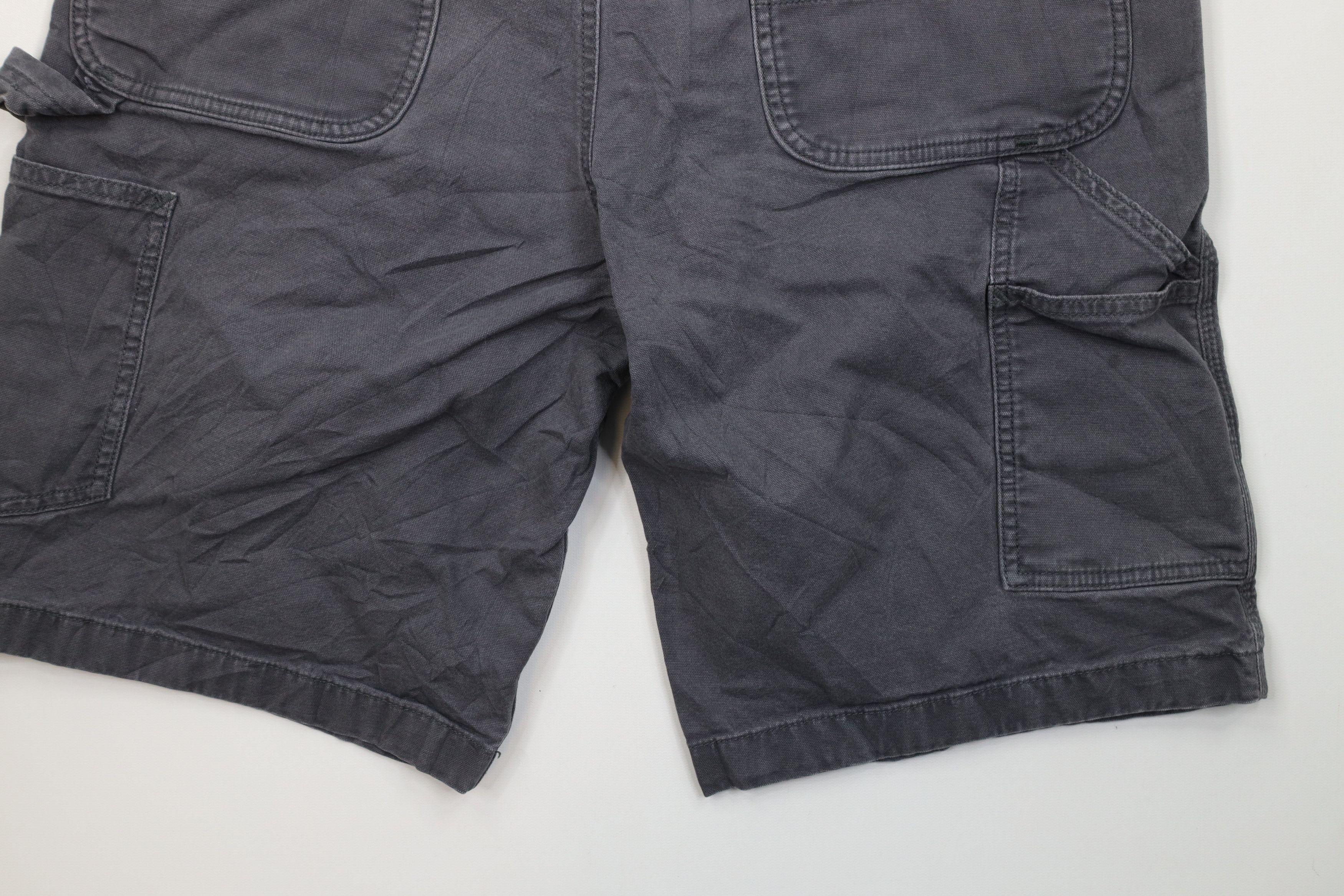 Carhartt Vintage Carhartt Spell Relaxed Fit Canvas Dungaree Shorts Size US 36 / EU 52 - 12 Thumbnail