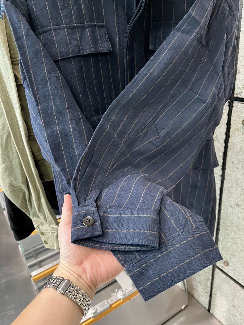 Maison Margiela Beams Striped Shirt Jacket Size M/L-2506 Size US M / EU 48-50 / 2 - 5 Thumbnail