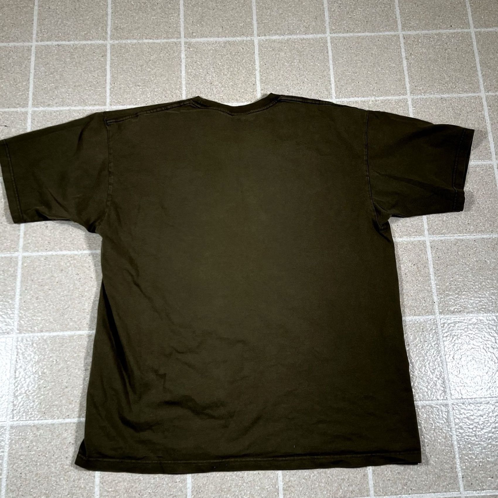 Olive VINTAGE ODM Ride Hard Custom Motorcycles Tshirt XL Olive Grunge Skater Mens XL Green Grunge 90s Size US XL / EU 56 / 4 - 4 Thumbnail