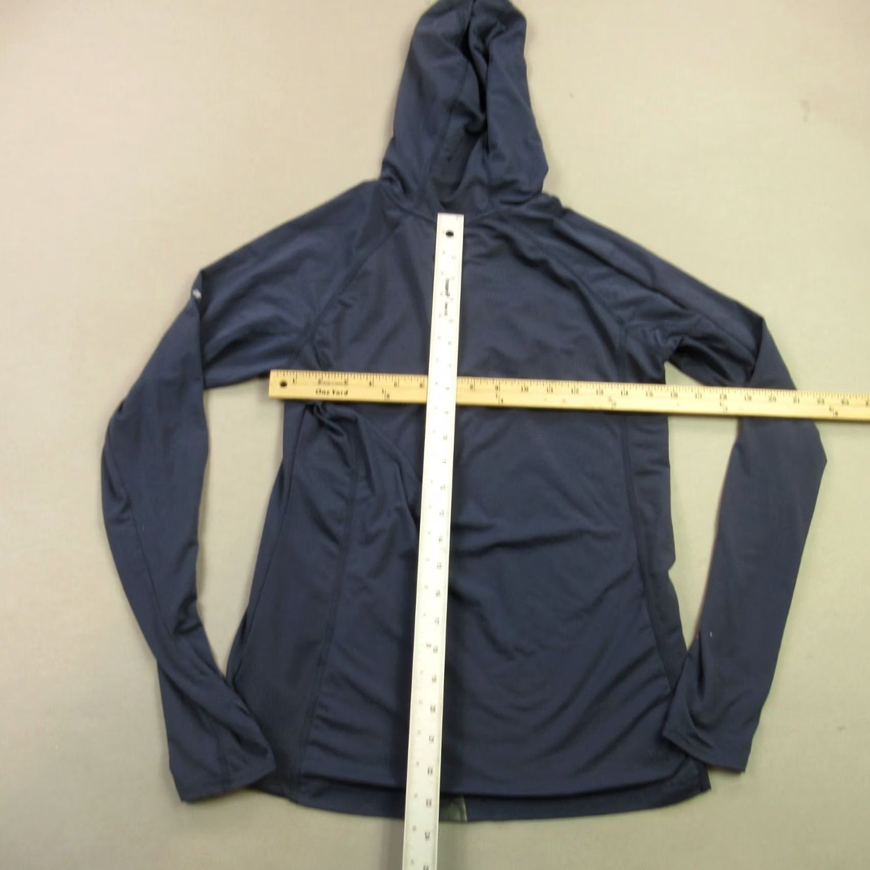 Vintage Columbia Hoodie Womens Medium Long Sleeve Lightweight 1/4 Zip Blue Size M / US 6-8 / IT 42-44 - 6 Thumbnail