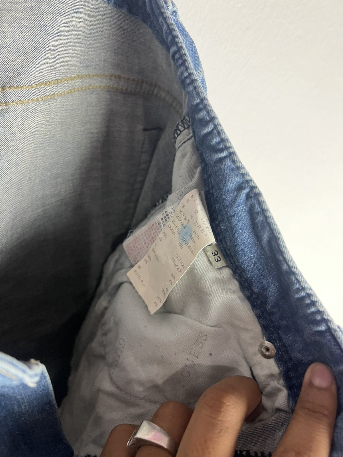 Guess Guess Denim Distressed Jorts Shorts Size US 33 - 10 Thumbnail
