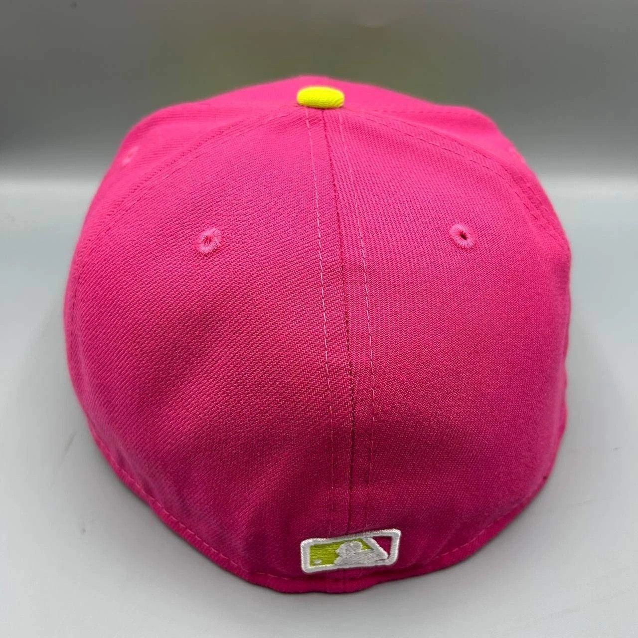 New Era Los Angeles LA Dodgers Hat Men 7 3/8 Pink MLB Fitted Cap New Size ONE SIZE - 8 Thumbnail