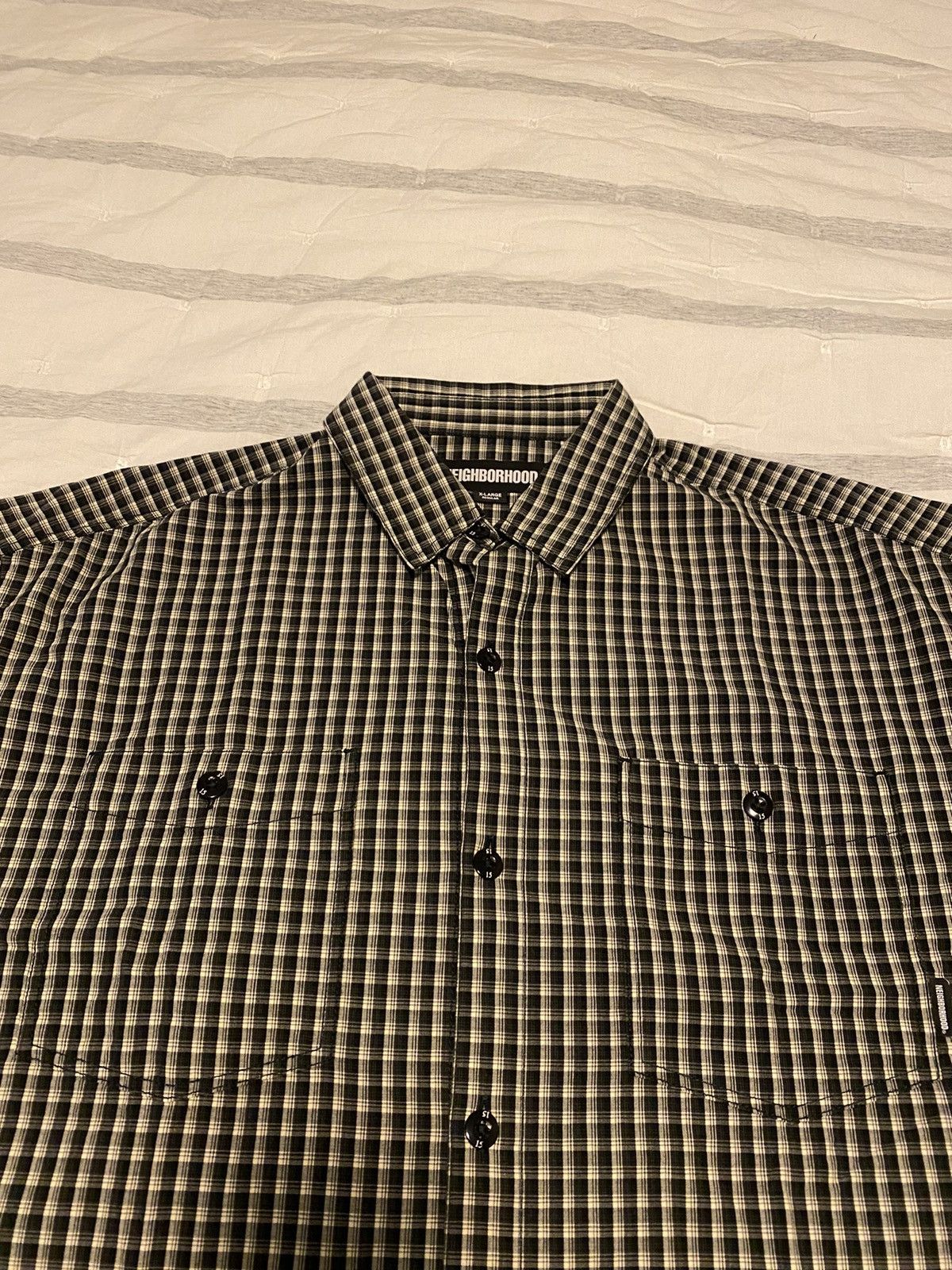 Neighborhood Neighborhood Japan Gingham Hombre Check Shirt XL NWT Size US XL / EU 56 / 4 - 7 Thumbnail