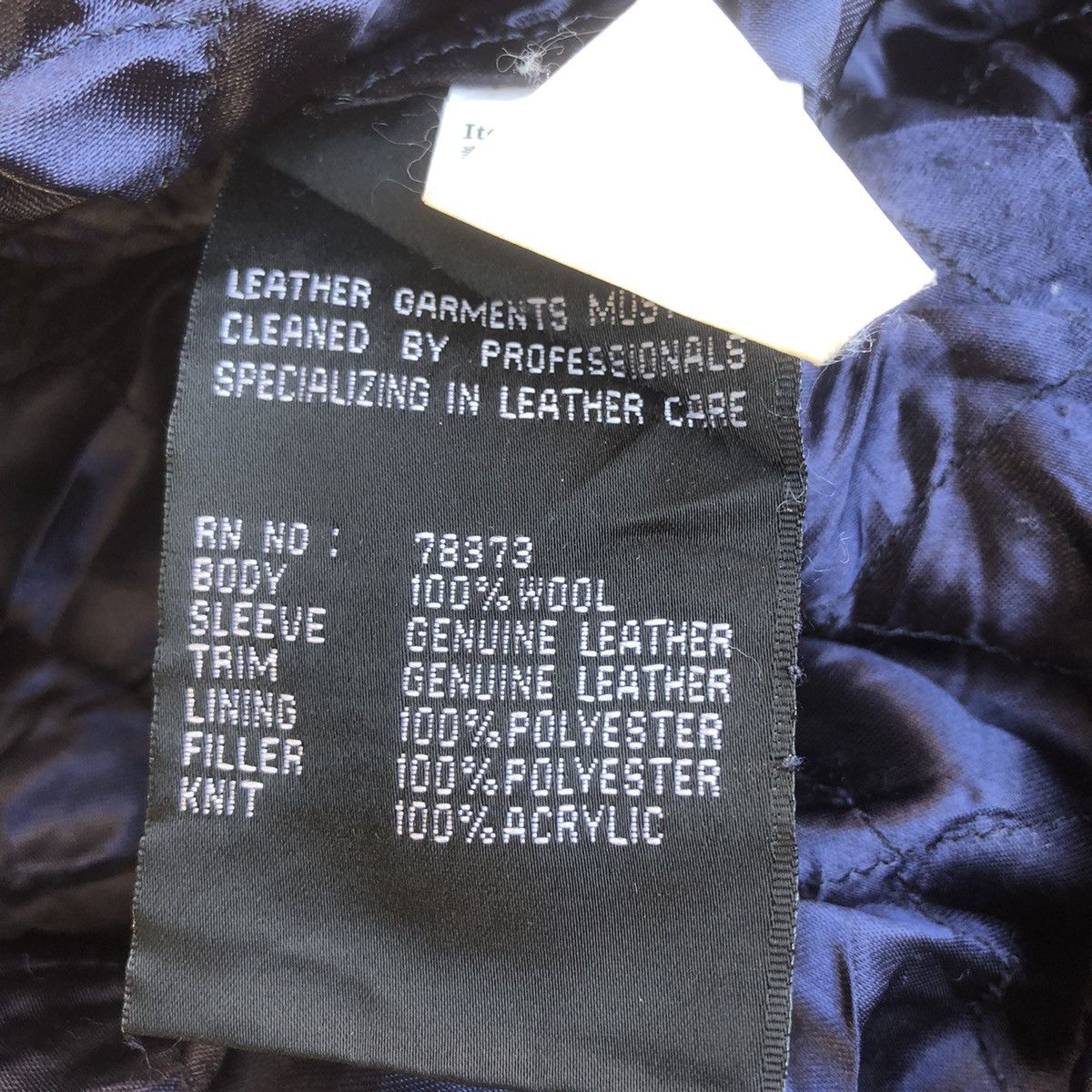 Kirkland Signature Kirkland Varsity Leather Sleeve Size US M / EU 48-50 / 2 - 7 Thumbnail
