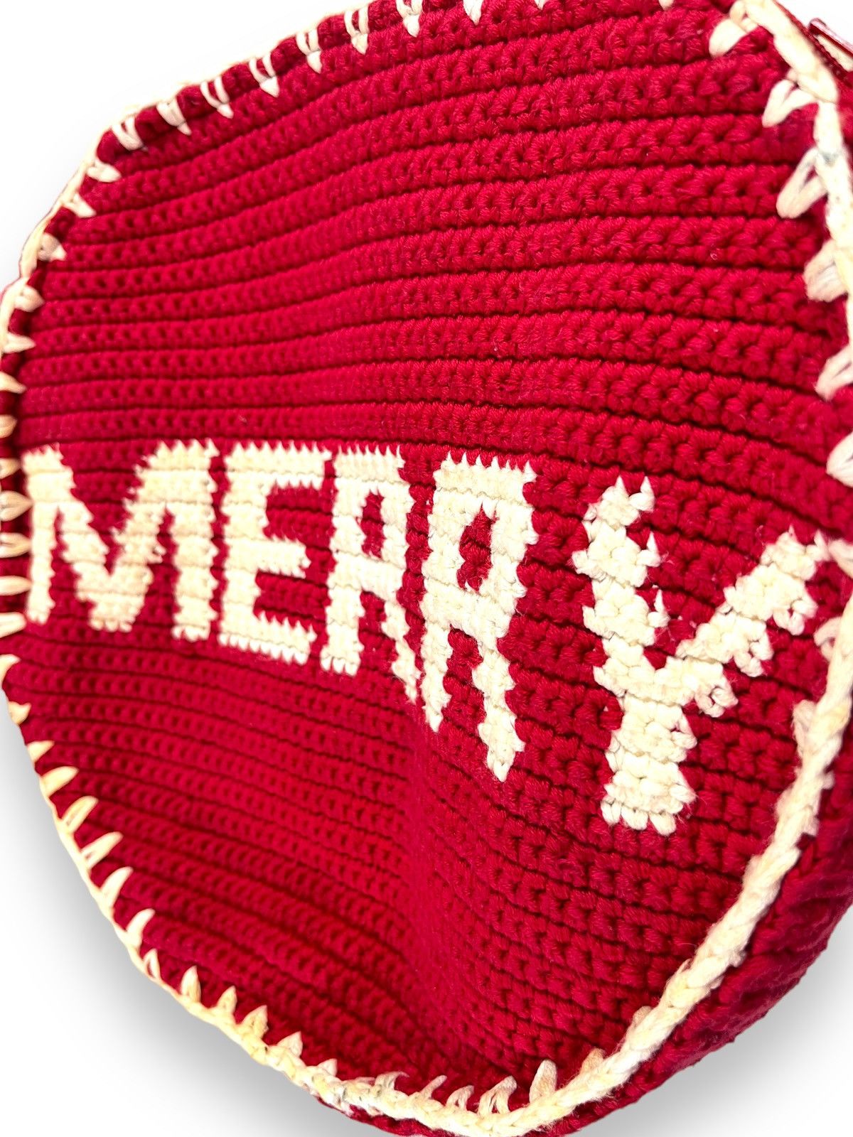 Super Lovers 🔥 MERRY SUPER LOVERS JAPAN Crochet Knitted Round Sling Bag Size ONE SIZE - 9 Thumbnail