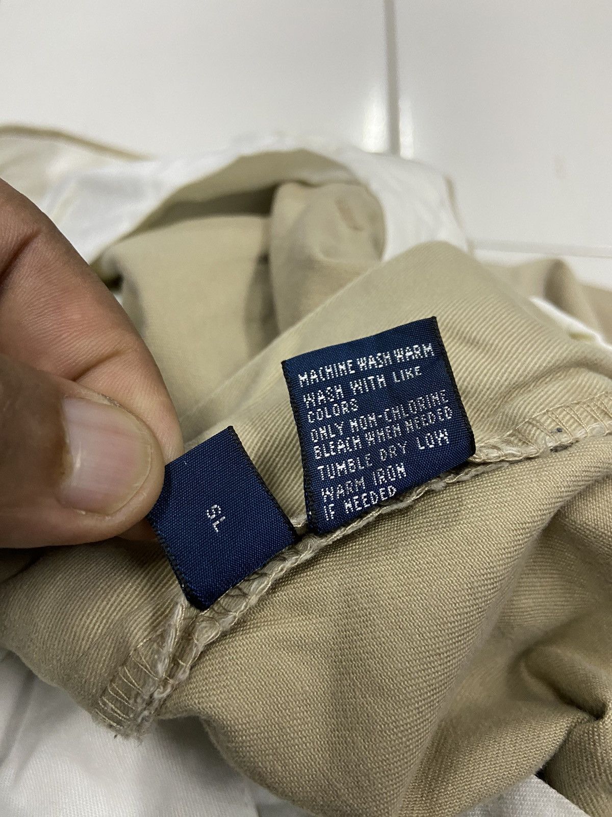 Polo Ralph Lauren POLO RALPH LAUREN CLASSIC CHINO COTTON PANTS Size US 38 / EU 54 - 11 Thumbnail