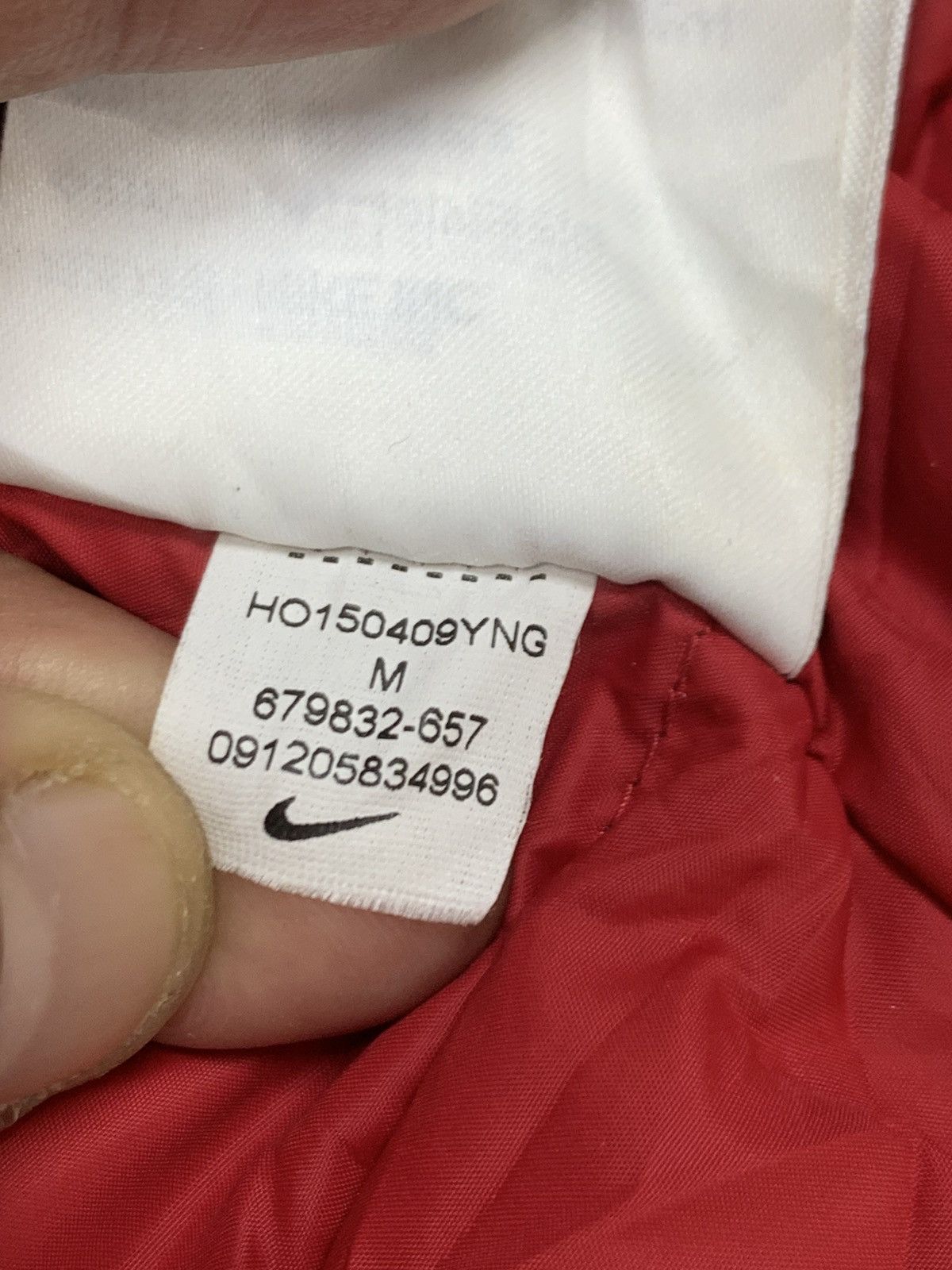 Nike Nike Red Camo Puffer Jacket Size US M / EU 48-50 / 2 - 18 Thumbnail