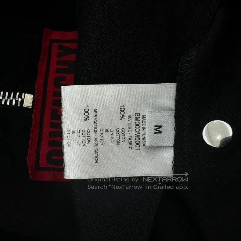 Givenchy Givenchy Black Labeled Logo Semi-zip Windbreaker Size US M / EU 48-50 / 2 - 4 Thumbnail