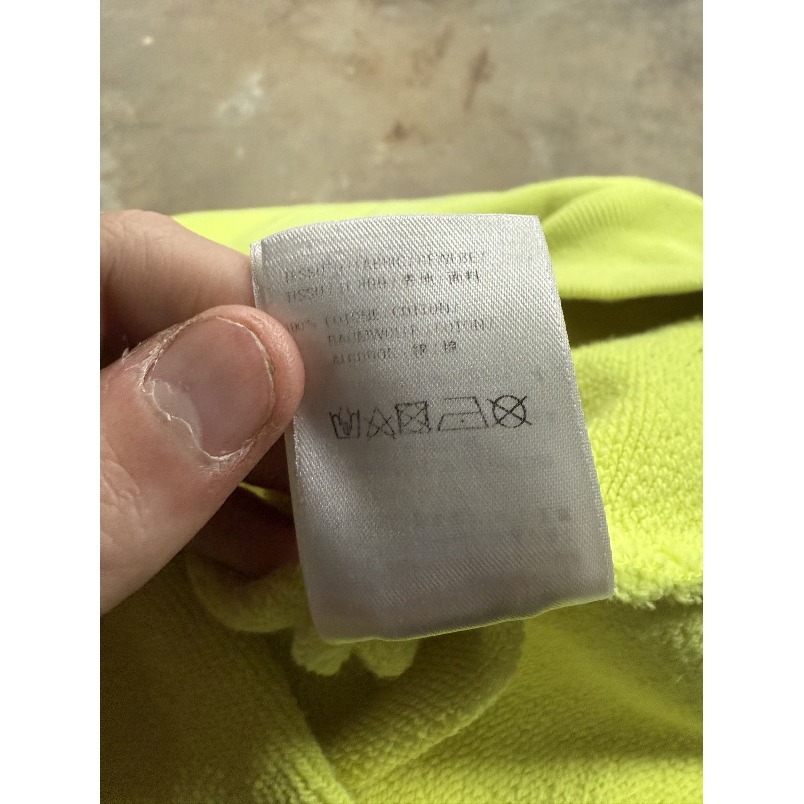 Balenciaga Balenciaga Lime Crew Hoodie Used Small Size US S / EU 44-46 / 1 - 7 Thumbnail