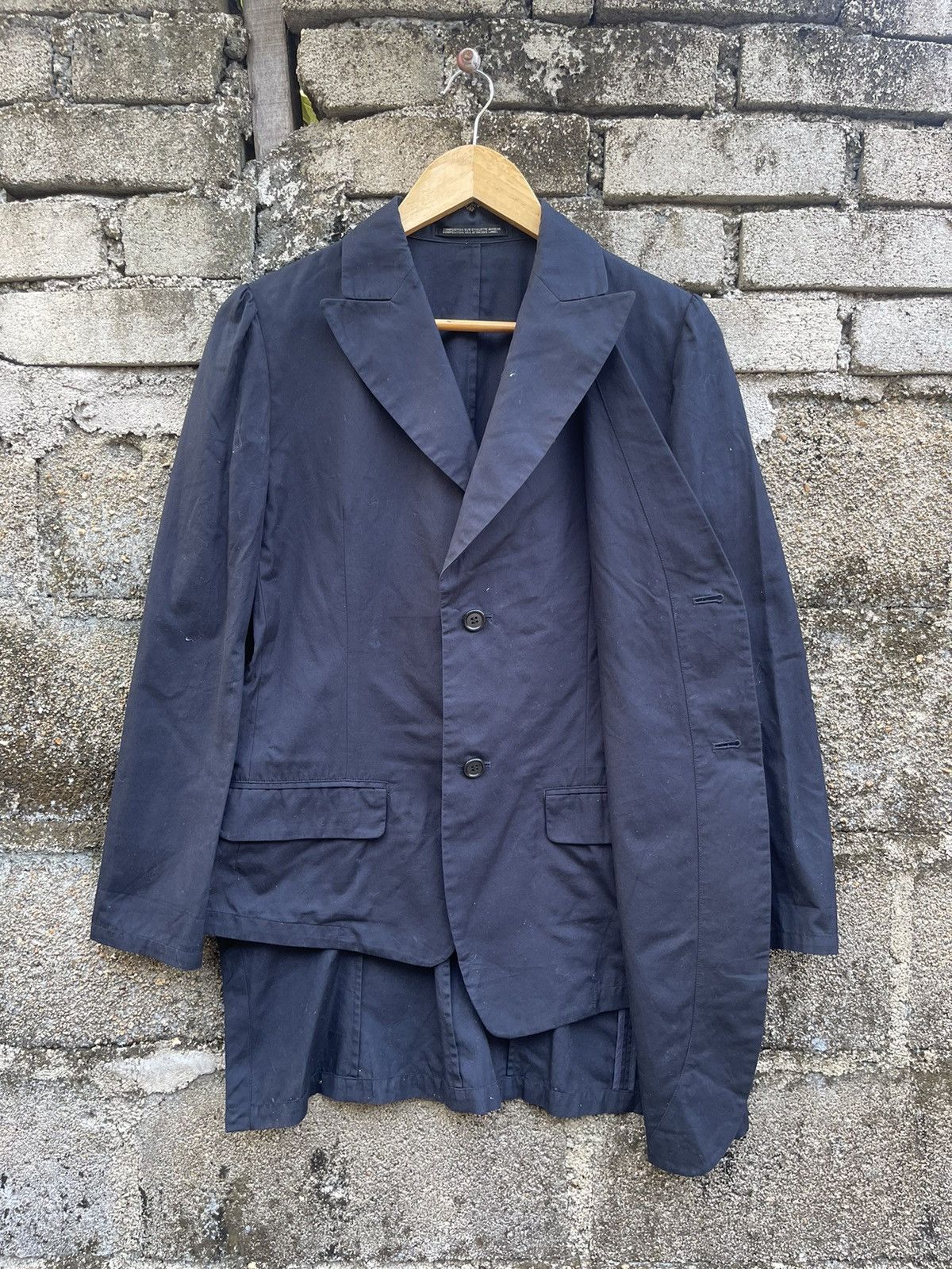 Designer × Vintage × Yohji Yamamoto Yohji Yamamoto Noir Jacket - Rare Signed Label,Made in Japan Size US S / EU 44-46 / 1 - 5 Thumbnail