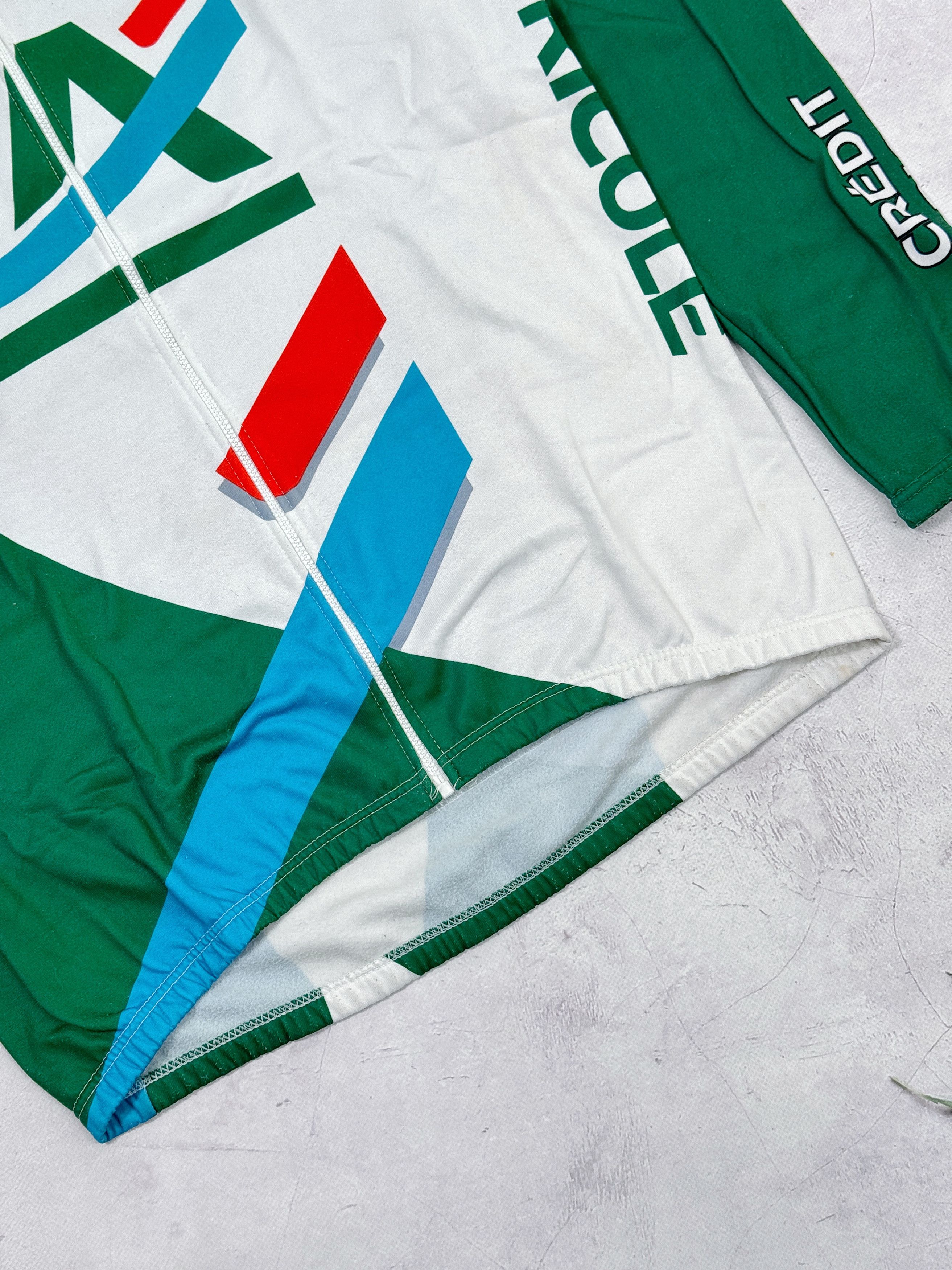 Vintage Vintage Nalini Cycling Jersey Eddy Merckx Credit Agricole LS Size US XL / EU 56 / 4 - 7 Thumbnail