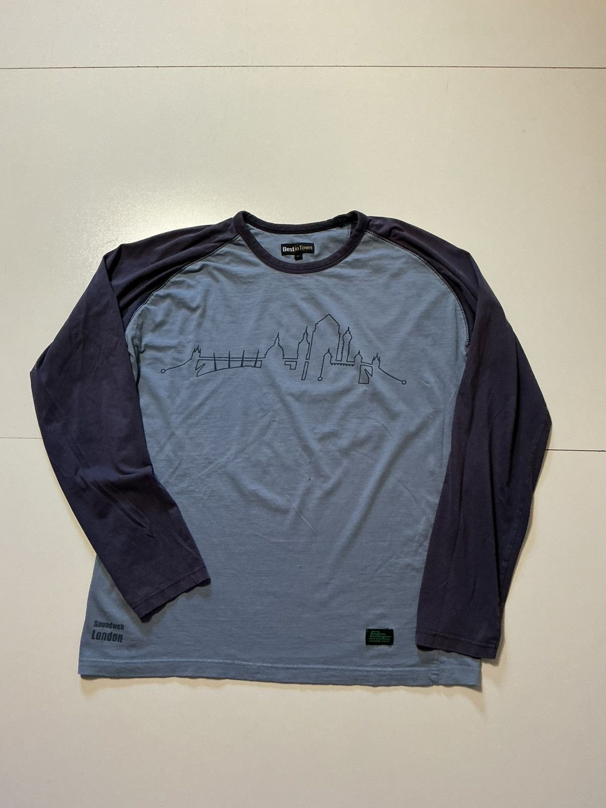 Vintage Vintage Y2K Best In Town BSS Soundweb London Audio T-Shirt Size US L / EU 52-54 / 3 - 1 Thumbnail