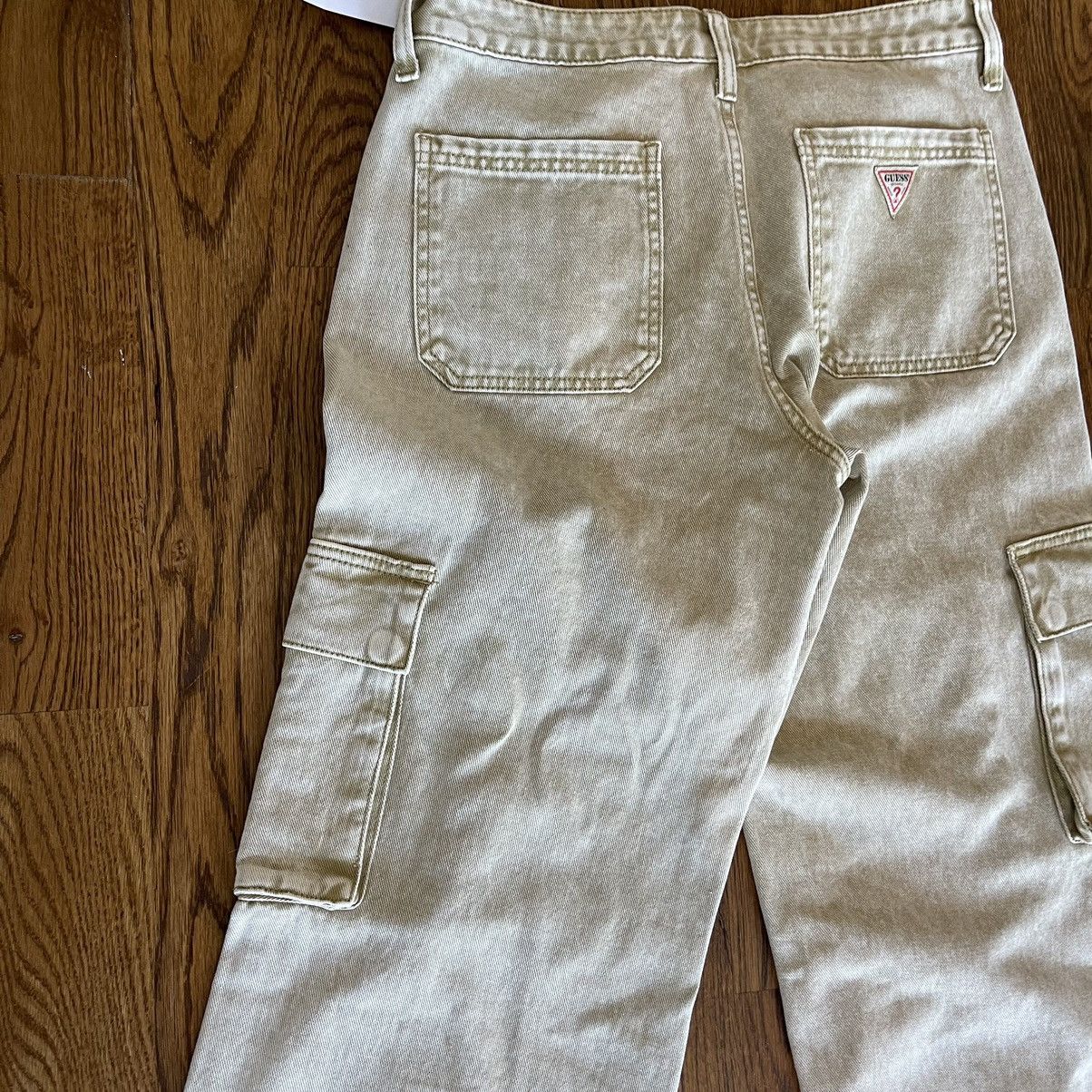 Guess × Urban Outfitters GUESS Originals Aged Cargo Pants - Brand New Never Worn Size 28" / US 6 / IT 42 - 12 Thumbnail