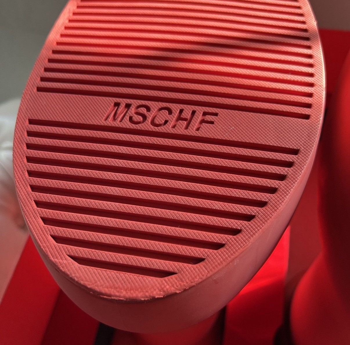 MSCHF Big Red Boot MSCHF Size US 7.5 / EU 40-41 - 4 Thumbnail