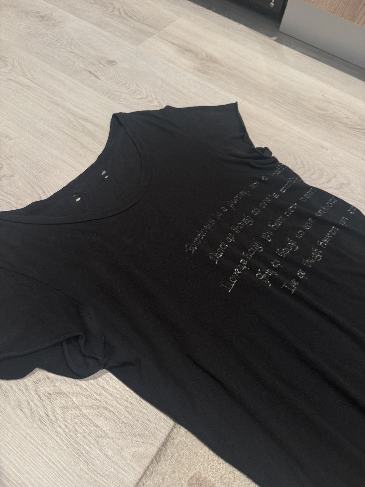 If Six Was Nine if six was nine poem tee!! Size US S / EU 44-46 / 1 - 3 Thumbnail