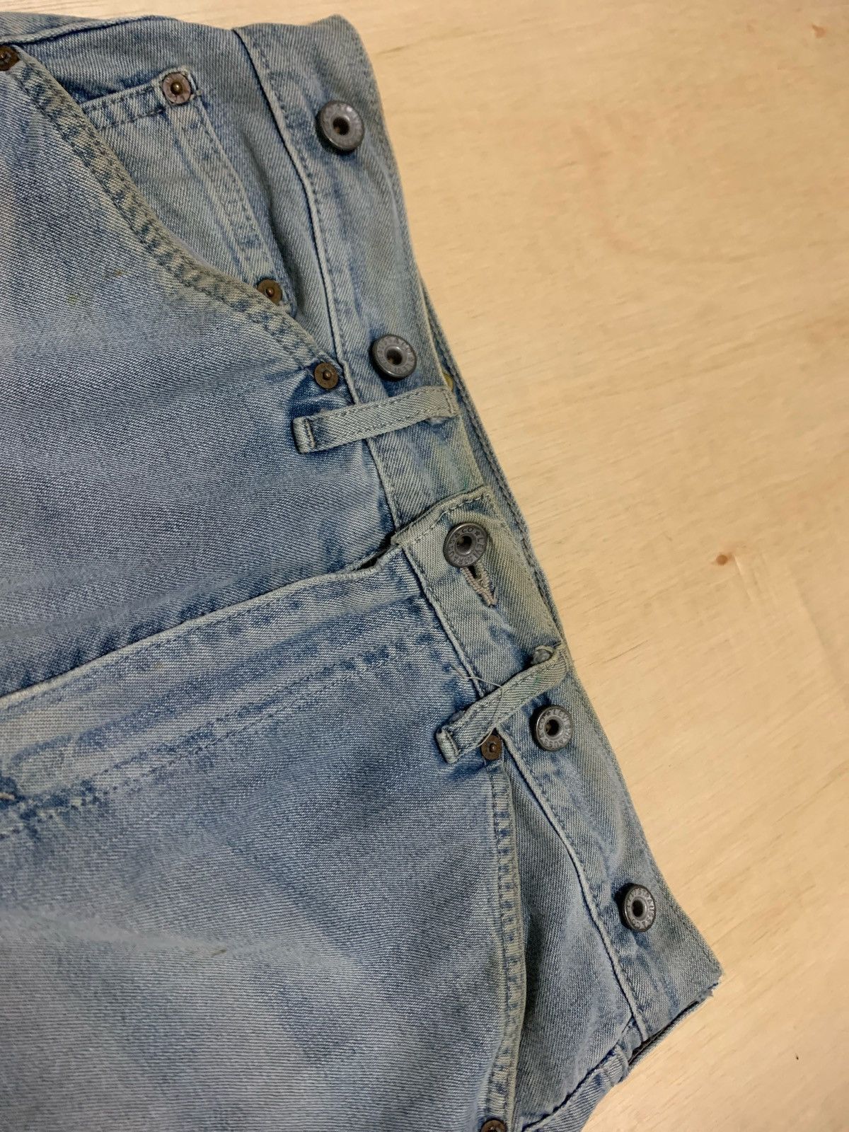 Levi's Vintage Clothing × Vintage Vintage Levis Single Pocket Denim Jeans Size US 31 - 5 Thumbnail