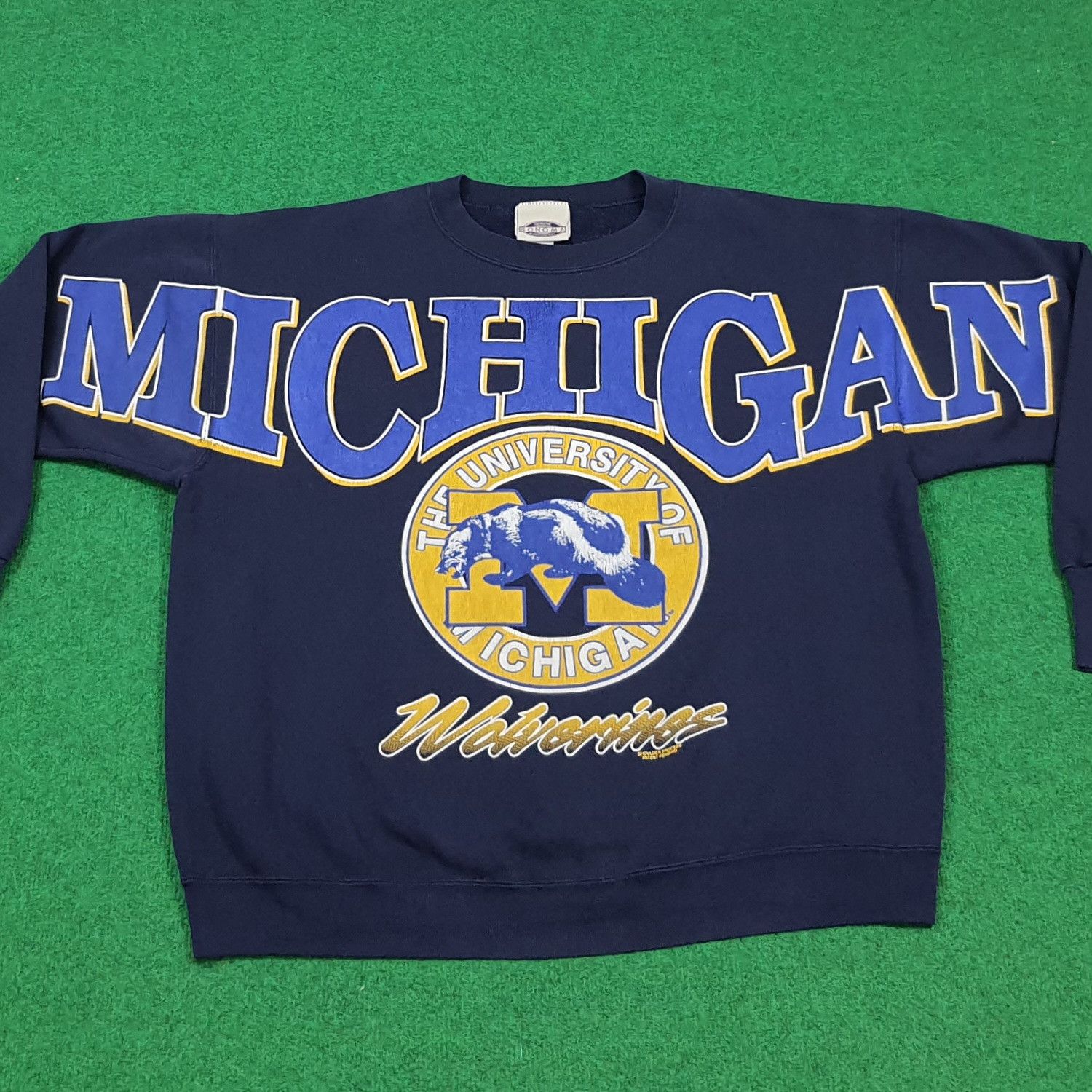 Sonoma University of Michigan Wolverines Sports Sweatshirt C303N2 Size US XL / EU 56 / 4 - 1 Thumbnail