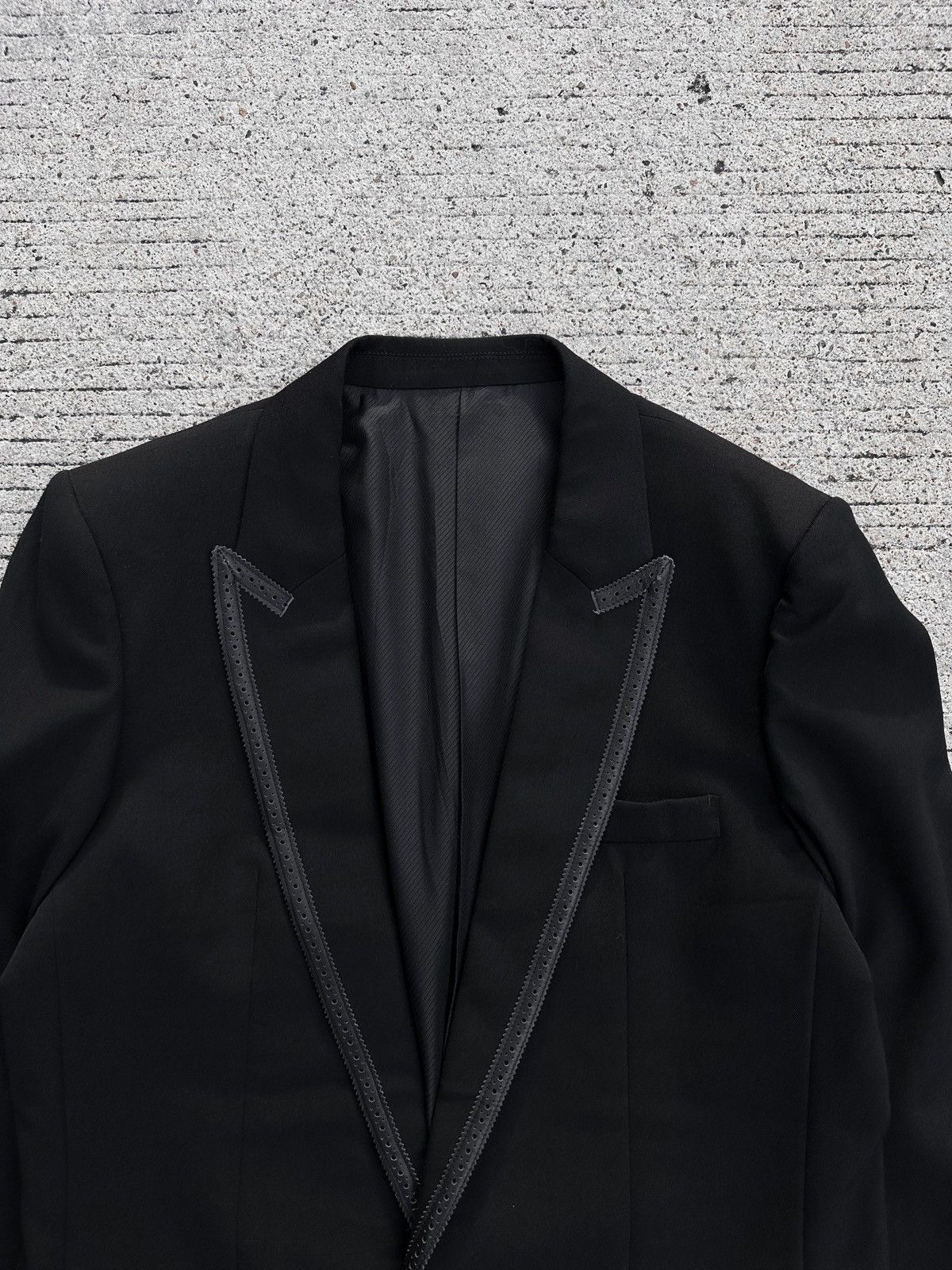 Number (N)ine Number(n)ine Runway AW06 “Noir” Blazer Wool Jacket Size US M / EU 48-50 / 2 - 3 Thumbnail
