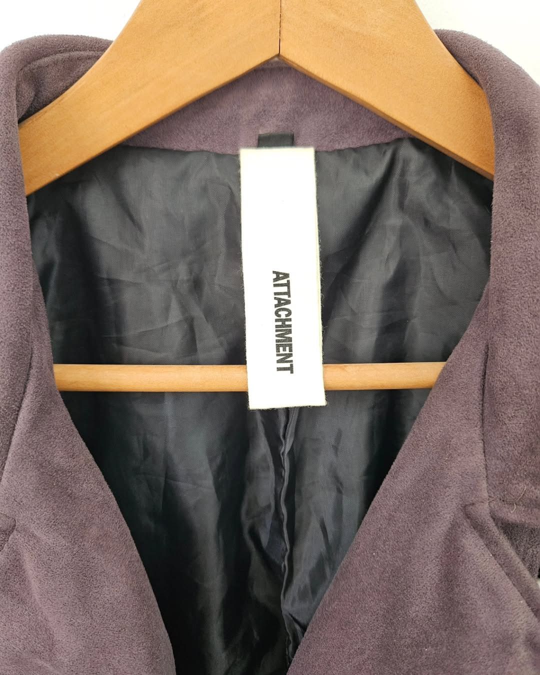 Kazuyuki Kumagai Attachment ATTACHMENT Suede Leather Bondage Punk Jacket Size US M / EU 48-50 / 2 - 5 Thumbnail
