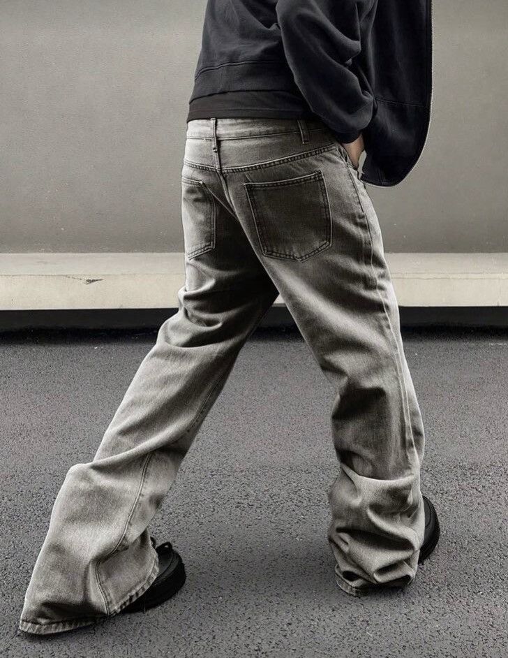 Jean Horiuchi x zai Stacked Denim Jeans Drip Hip Hop Size US 32 / EU 48 - 2 Thumbnail