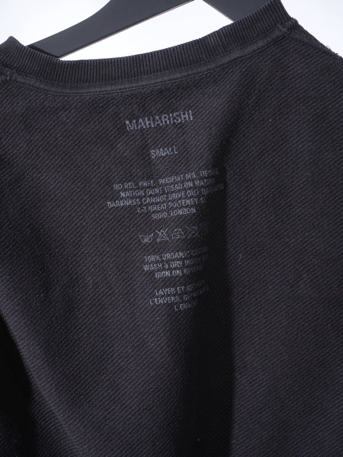 Maharishi Maharishi Mount Tron Geisha Kanji Print Sweatshirt size S Size US S / EU 44-46 / 1 - 5 Thumbnail