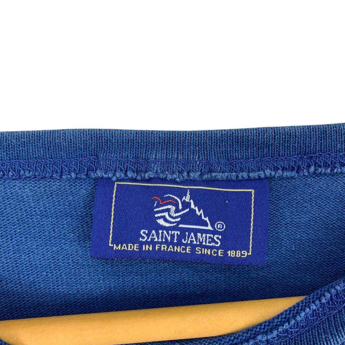 Saint James × Vintage Vintage SAINT JAMES Long sleeve plain tee Size US S / EU 44-46 / 1 - 3 Thumbnail