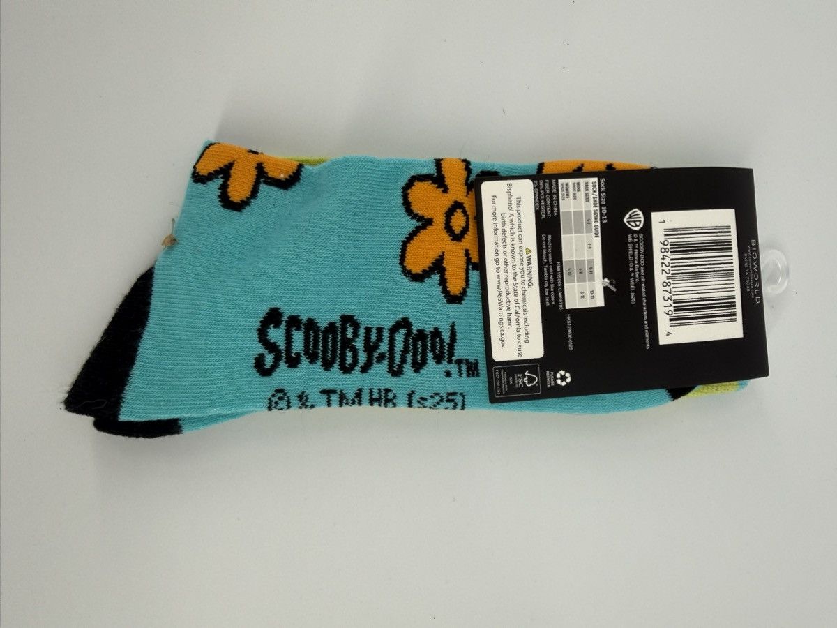 Other Mystery Machine Scooby Doo Mens Crew Socks Sock Size 10-13 Size ONE SIZE - 4 Thumbnail