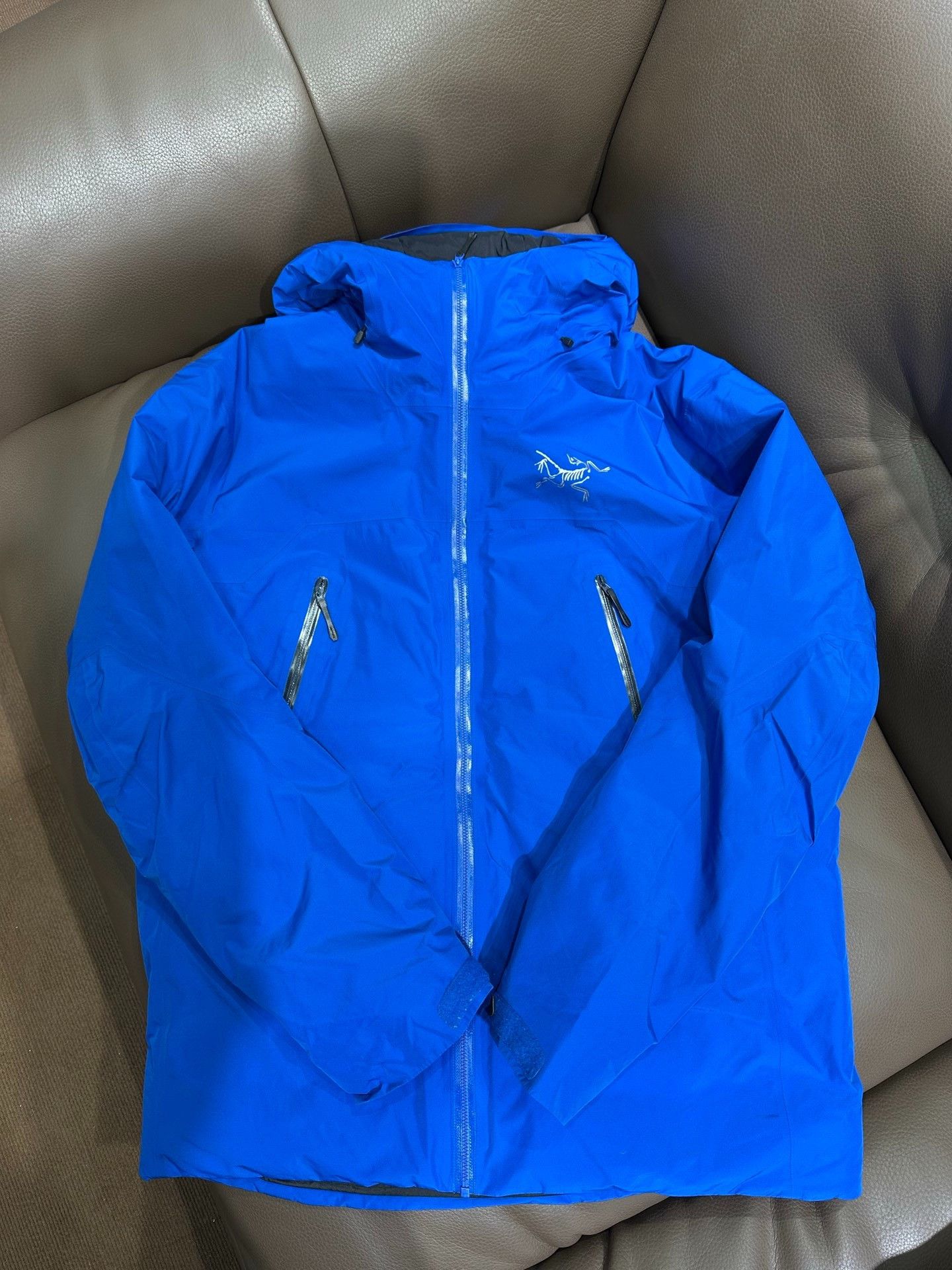 Arc'teryx Arc'teryx Cotton Blue Heavy Coat XL Men Size US XL / EU 56 / 4 - 1 Thumbnail