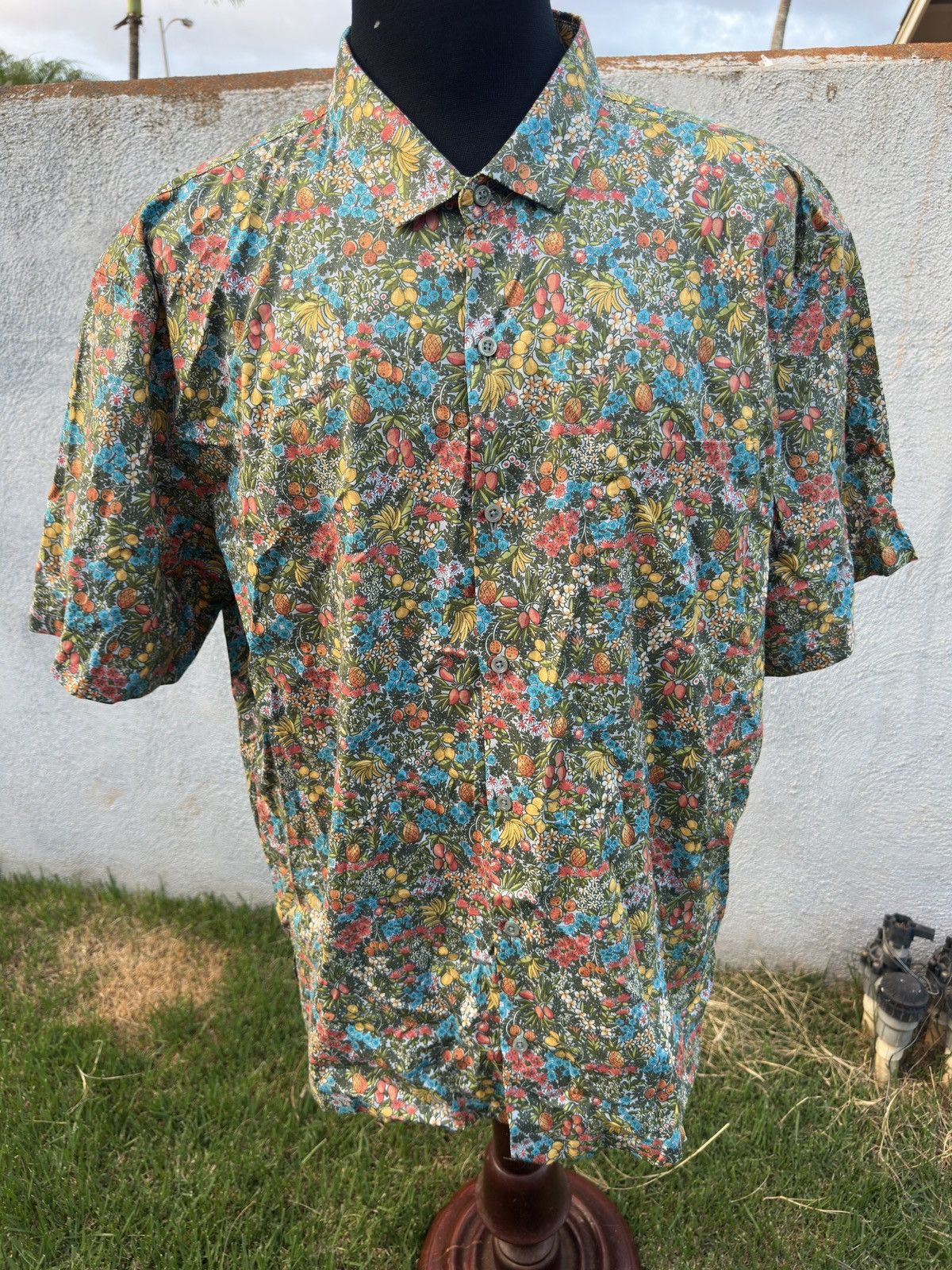 Tori Richard Tori Richard Hawaiian Print Multicolored Men's 2XL Size US XXL / EU 58 / 5 - 1 Thumbnail