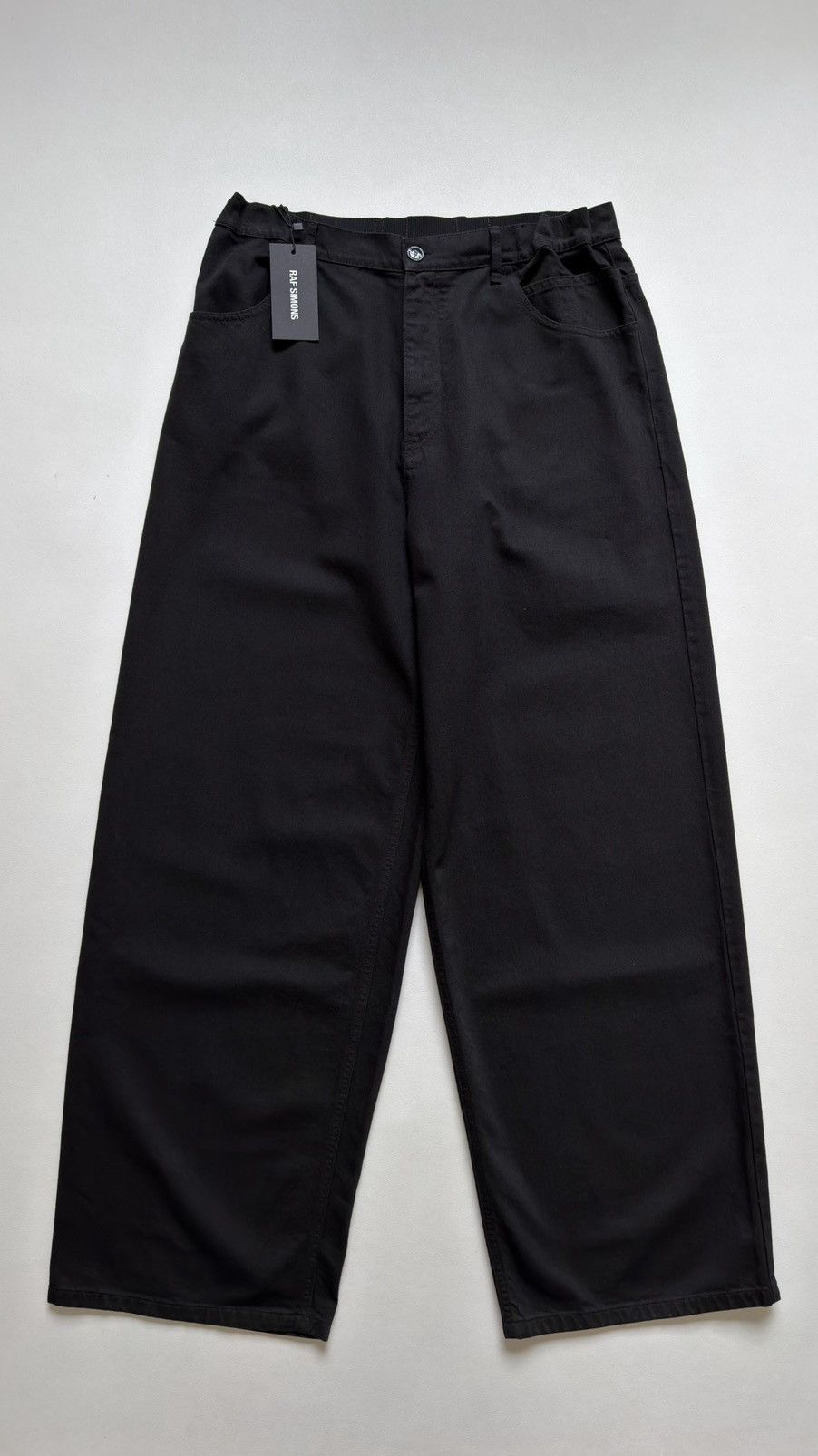 Raf Simons S/S 23 Black Denim ‘Skate Trousers’ Size US 34 / EU 50 - 3 Thumbnail