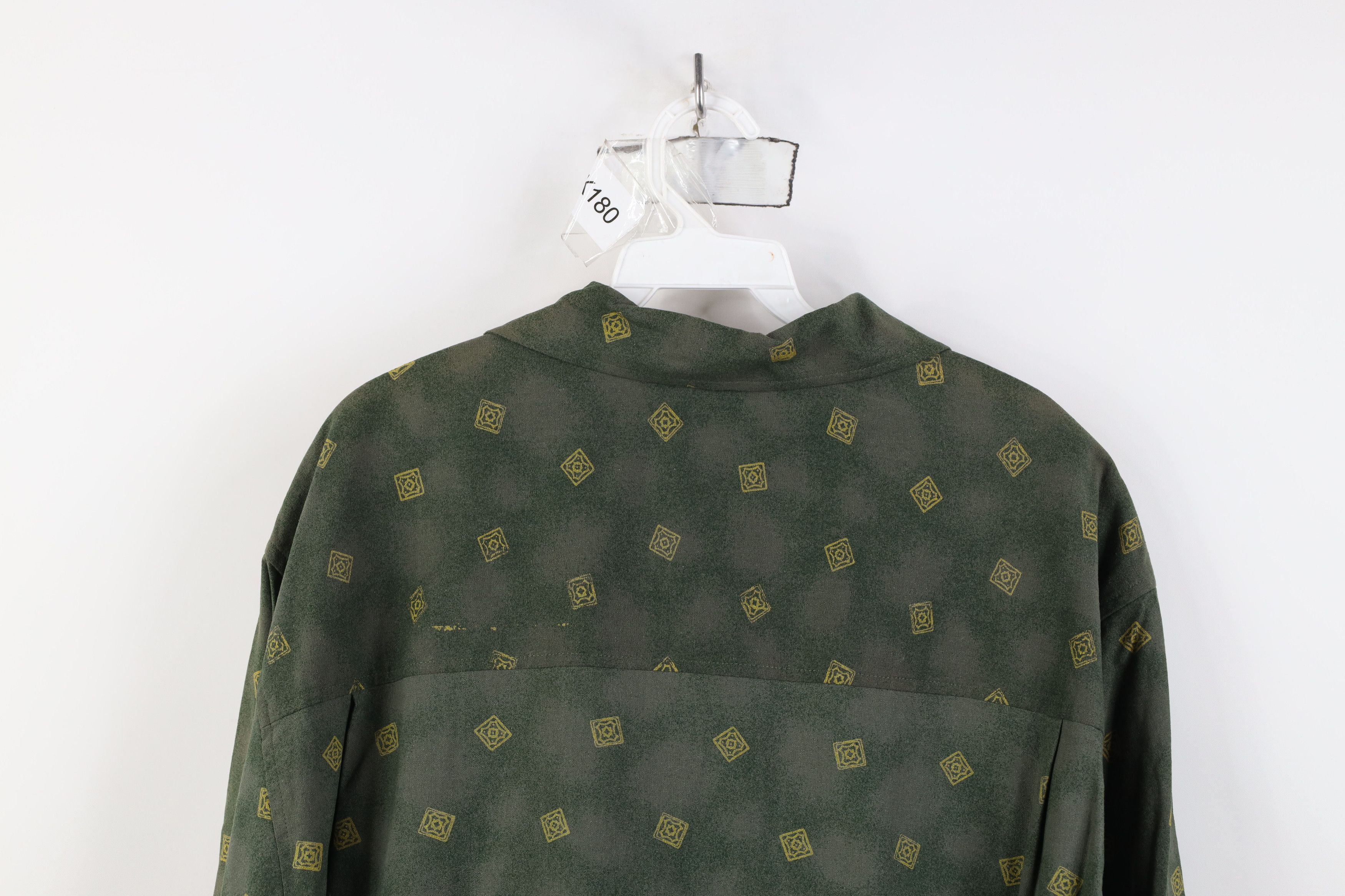Vintage Deadstock Vintage 90s Y2K Streetwear Looped Collar Shirt Size US L / EU 52-54 / 3 - 14 Thumbnail
