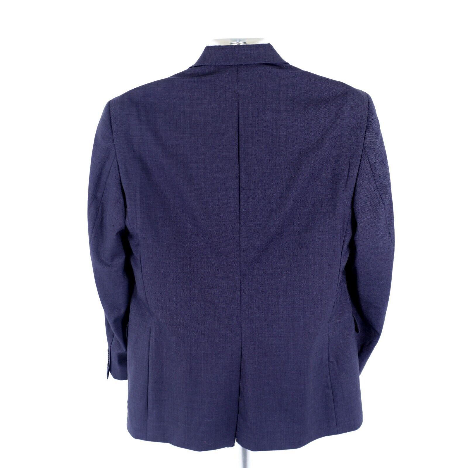 Jos. A. Bank Jos A Bank Blue Nailshead Wool 2 Button Blazer 42L Size 42L - 7 Thumbnail