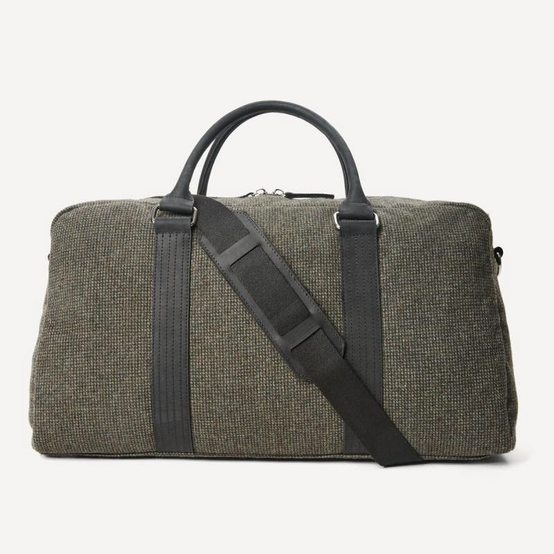Frank And Oak Leather & Wool Tweed Weekender (NEW) Size ONE SIZE - 2 Thumbnail