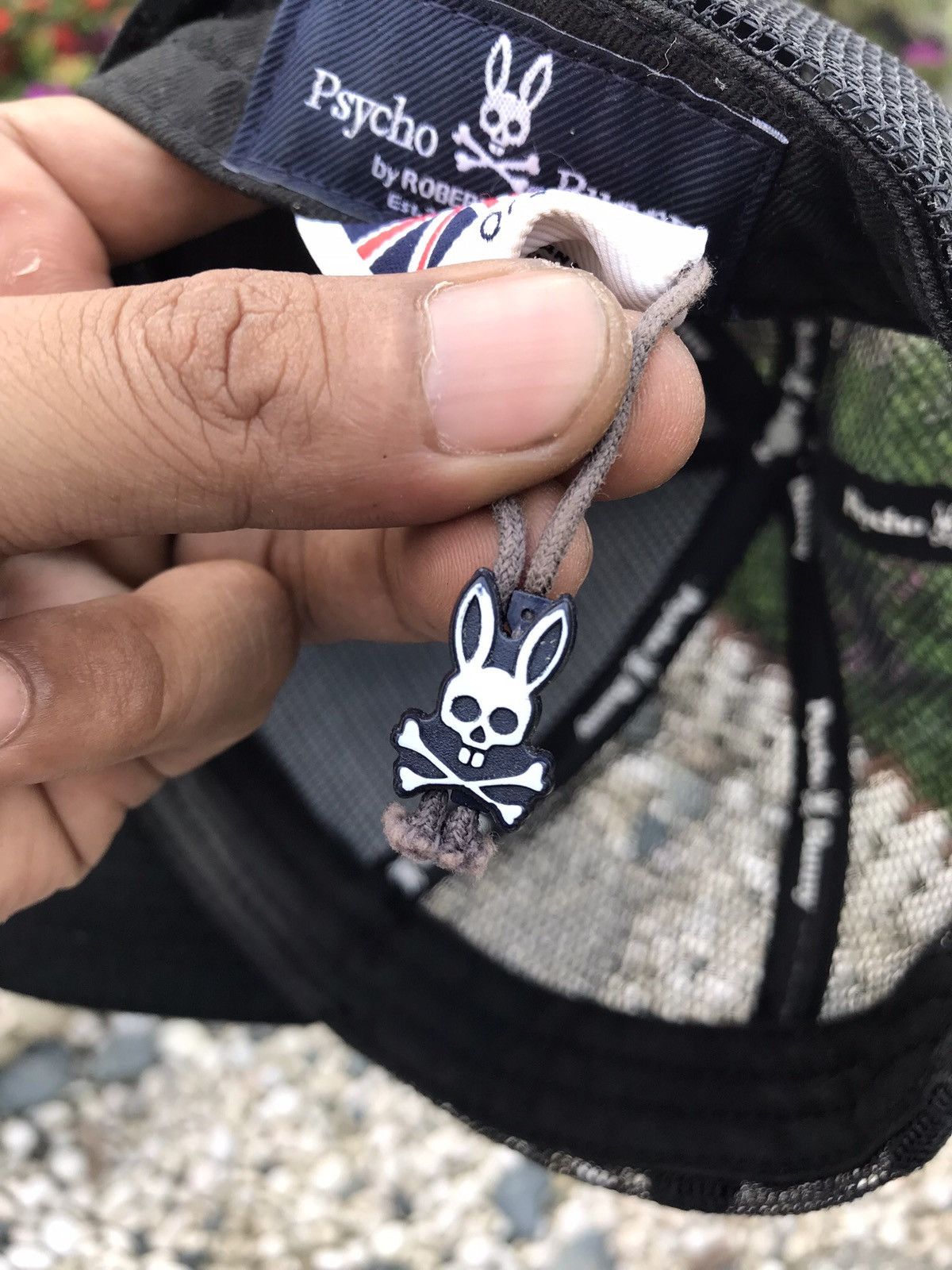 Designer PSYCHO BUNNY CAP HAT BY ROBERT GODLEY Size ONE SIZE - 13 Thumbnail